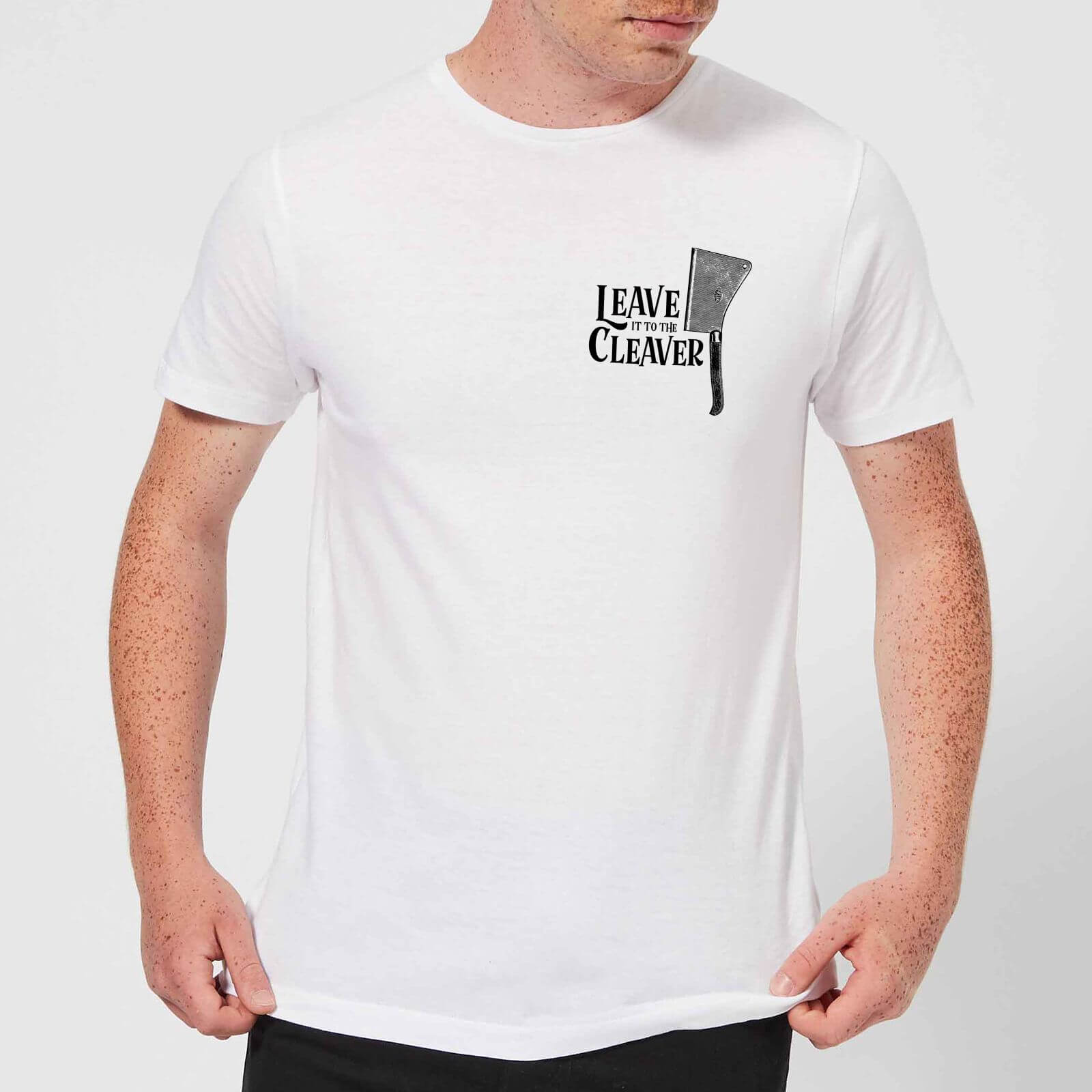 Leave It To The Cleaver T-Shirt - White - S - White
