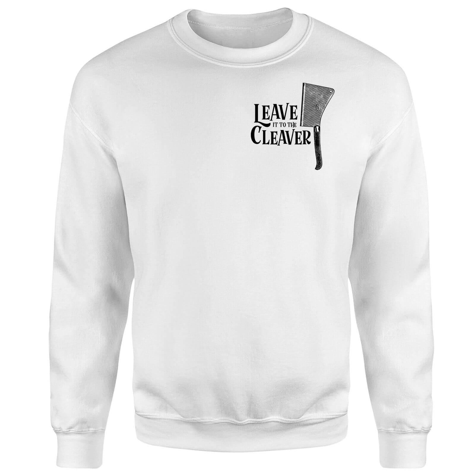 Leave It To The Cleaver Sweatshirt - White - XL - White