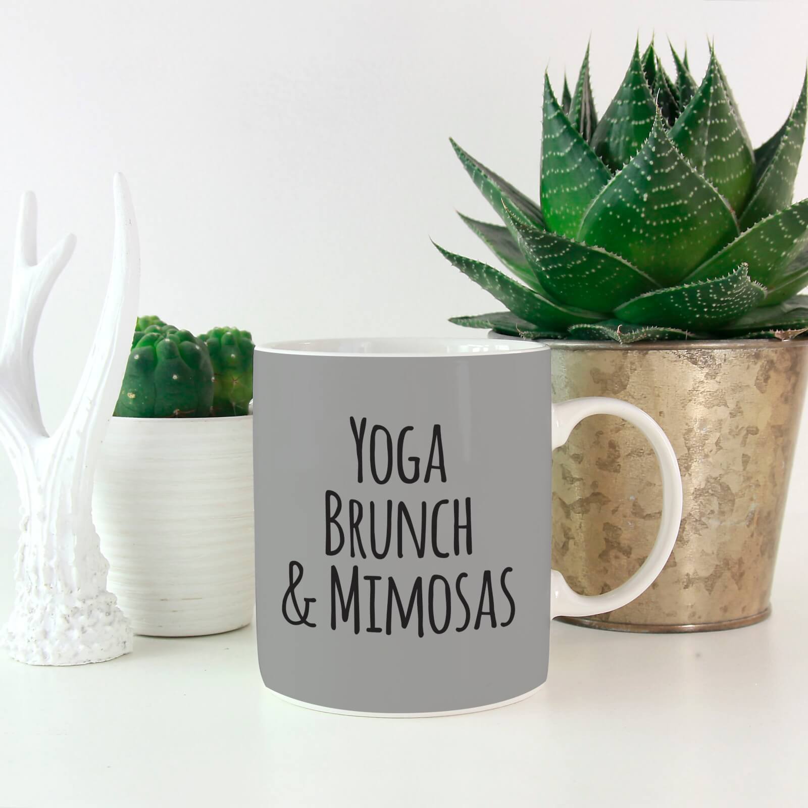 Yoga Brunch And Mimosas Mug