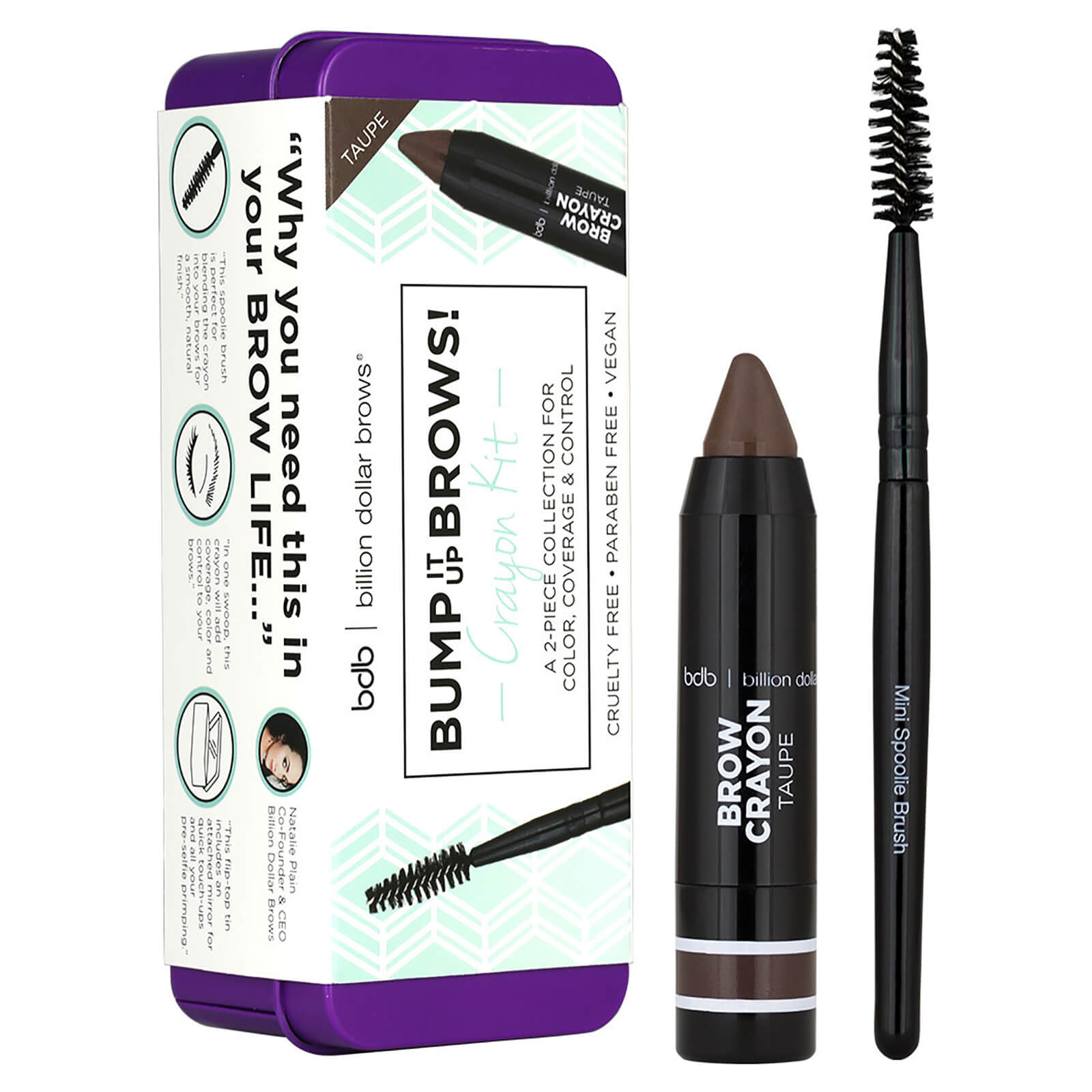 Billion Dollar Brows Bump It Up Brows Kit Olika Nyanser Snabb Leverans