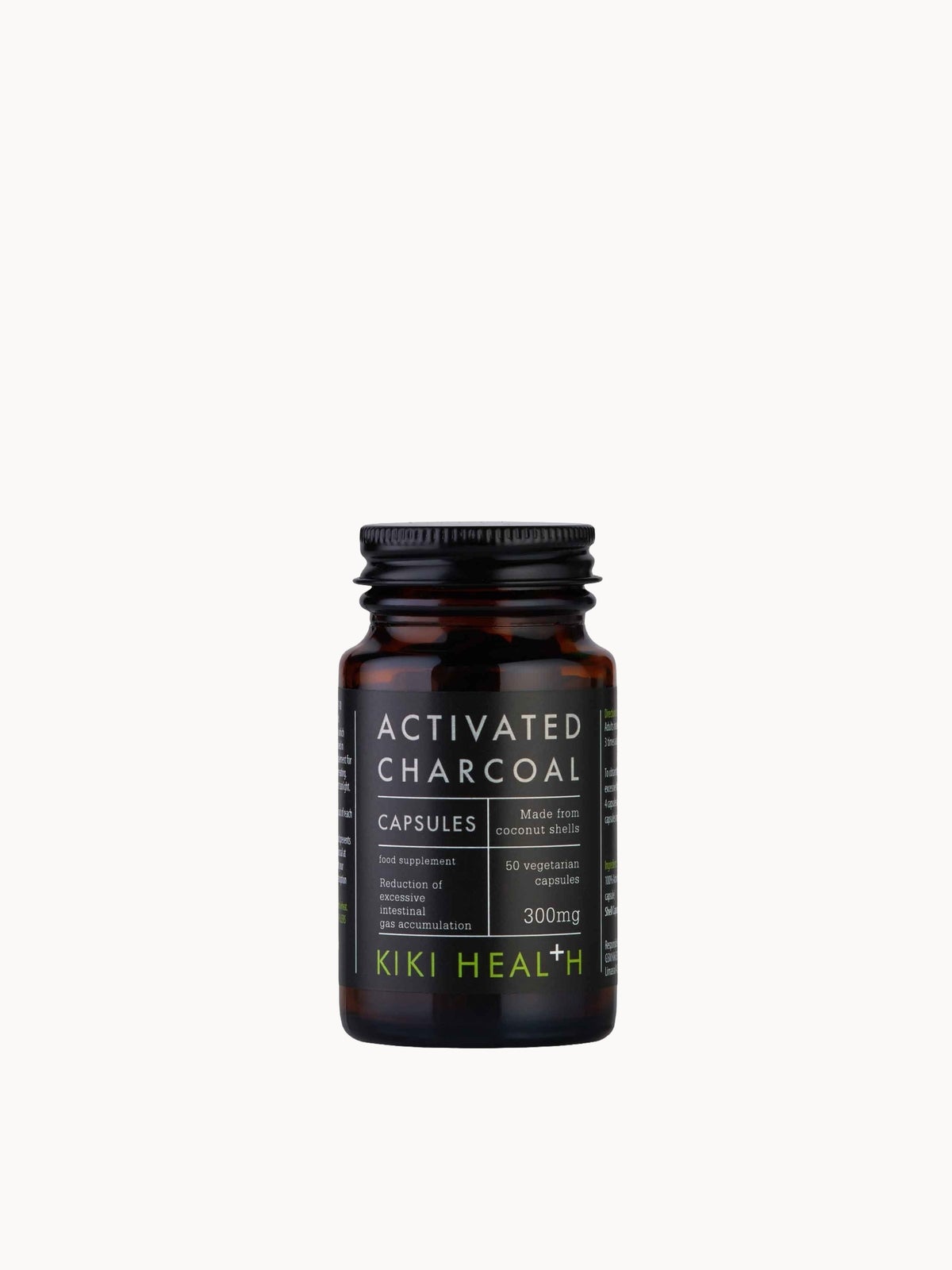 KIKI Health Activated Charcoal – 50 Vegicaps