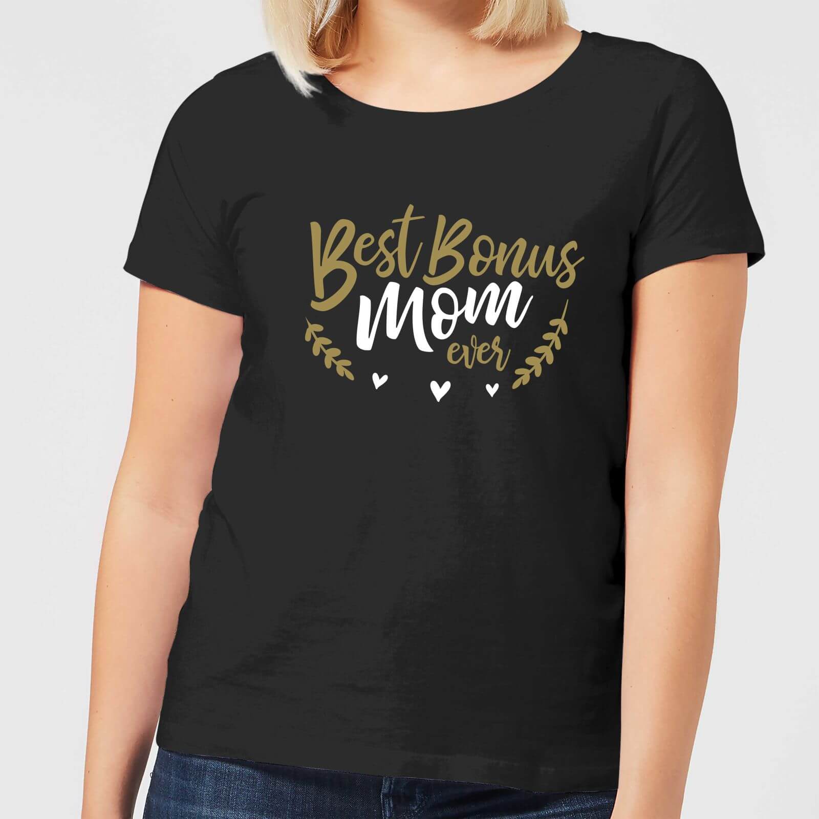 Best Bonus Mom Ever Women's T-Shirt - Black - 4XL - Black