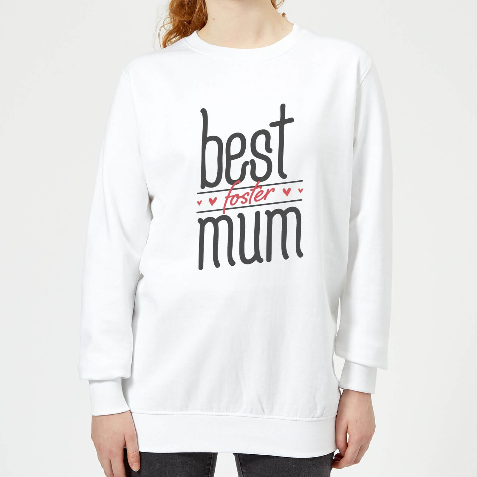 Best Foster Mum Women's Sweatshirt - White - M - White