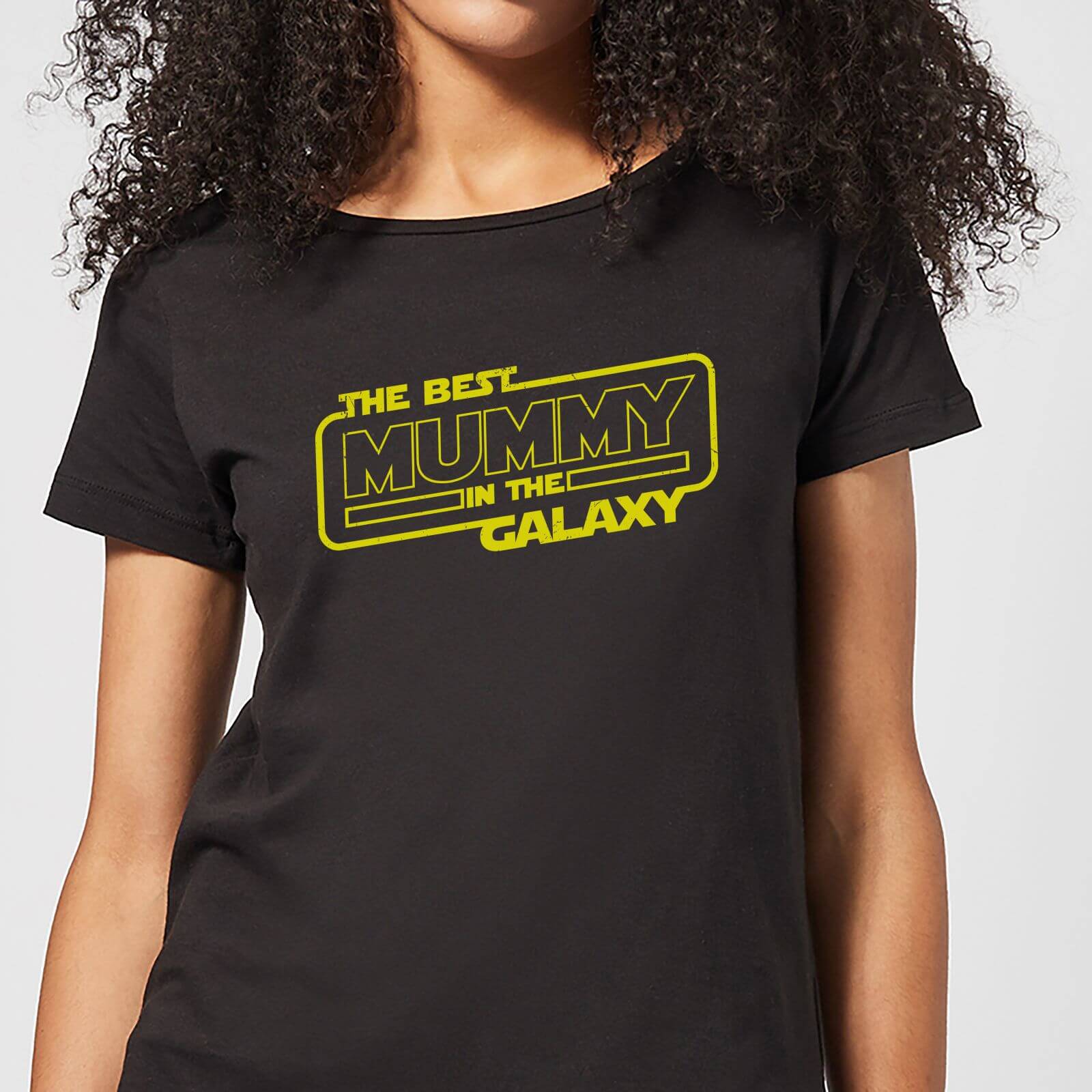 Image of Best Mummy In The Galaxy Women's T-Shirt - Black - 5XL