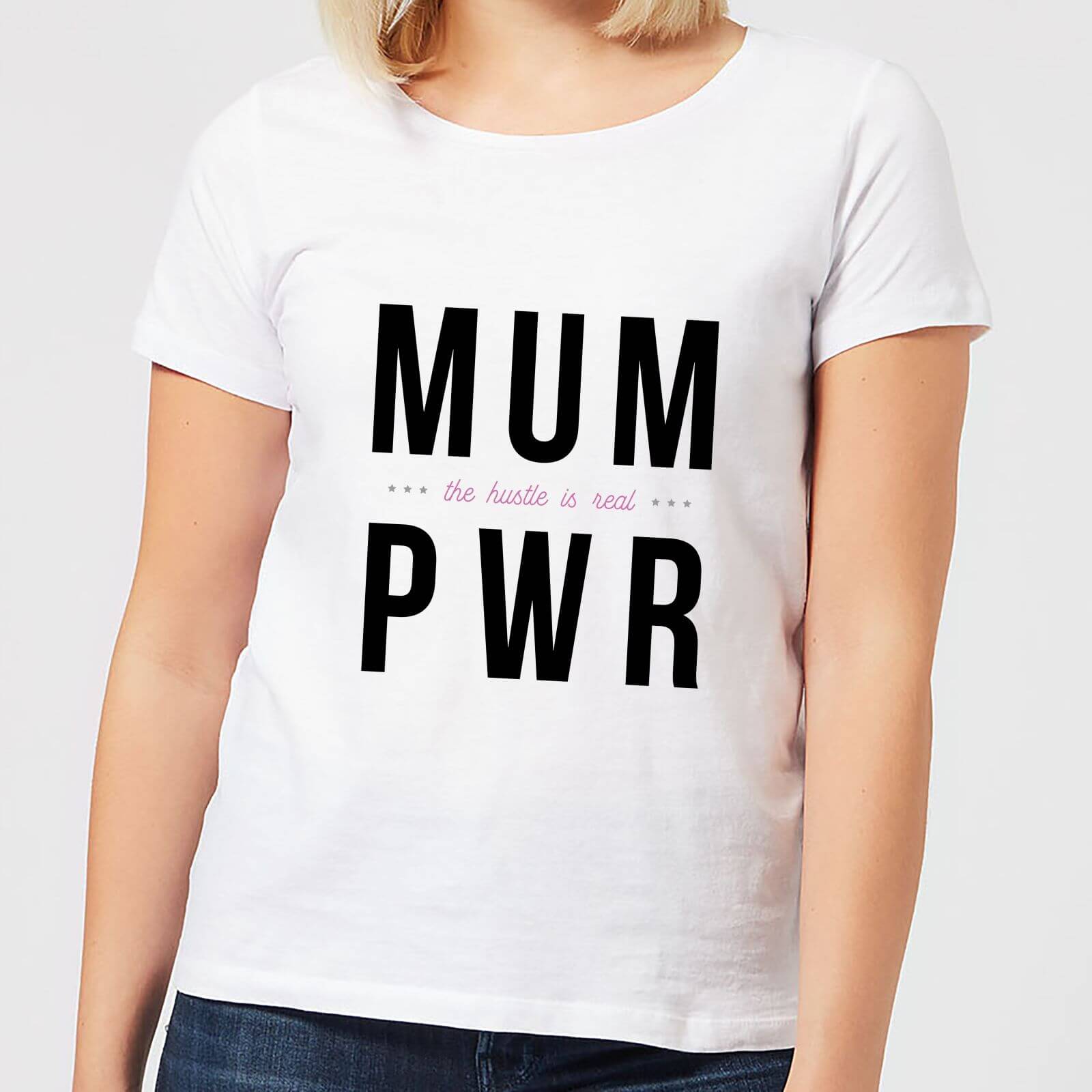 MUM PWR Women's T-Shirt - White - 4XL - White