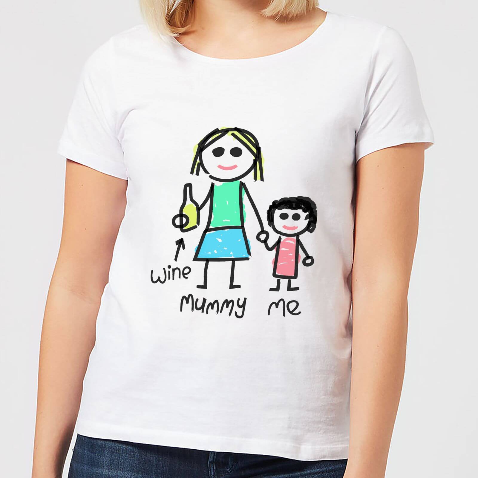 Mummy & Me Women's T-Shirt - White - 4XL - White