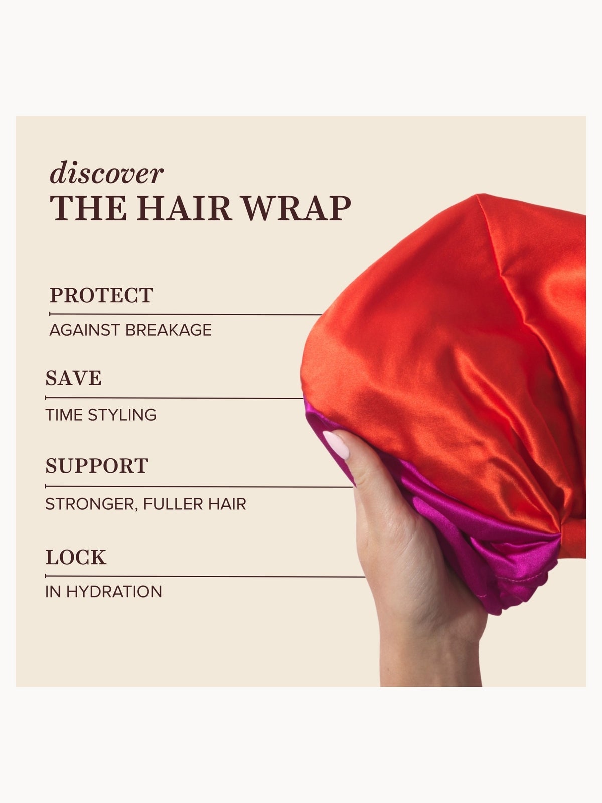 Silke Hair Bonnet - The Poppy 2