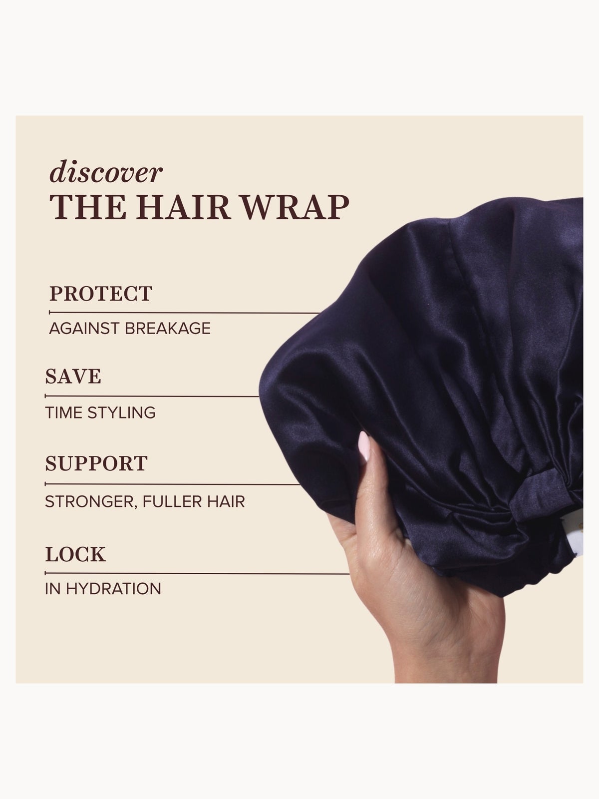 Silke Hair Bonnet - The Kate 2