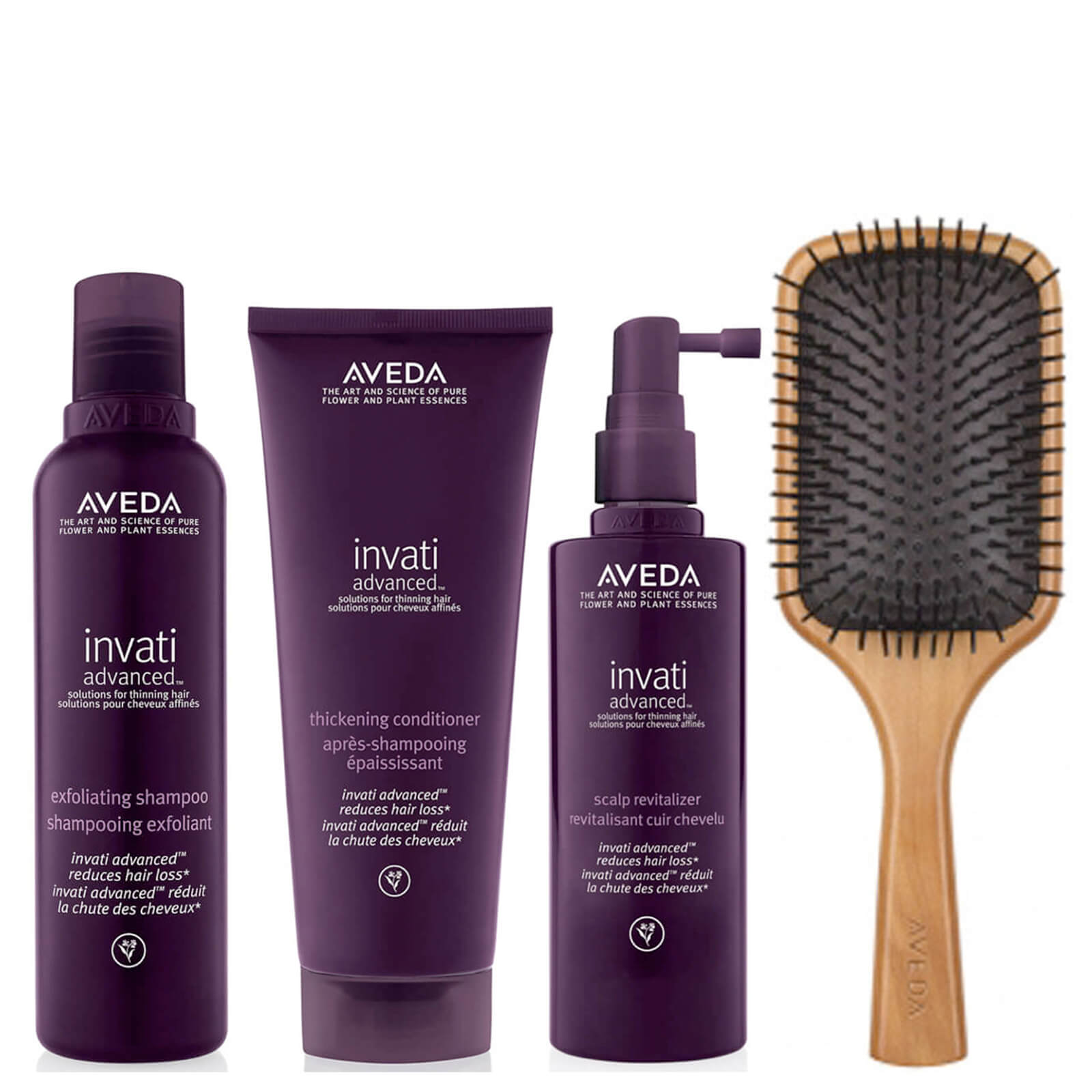 Aveda Invati Advanced Trio with Paddle Brush