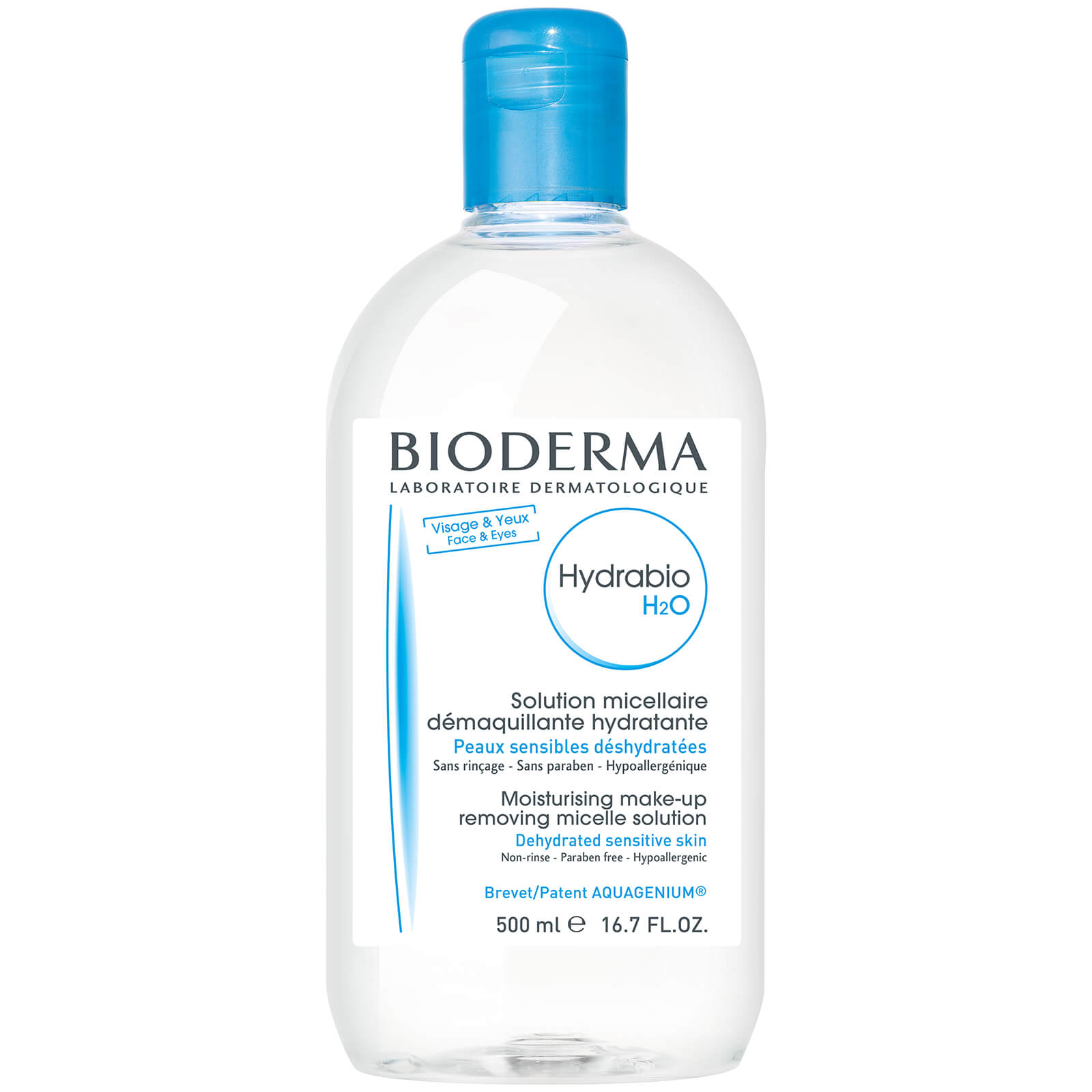 Gel de Limpeza Hydrabio H2O da Bioderma 500 ml