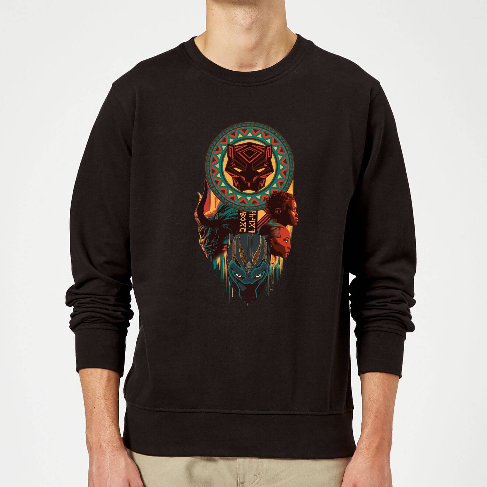 

Felpa Black Panther Totem - Nero - L
