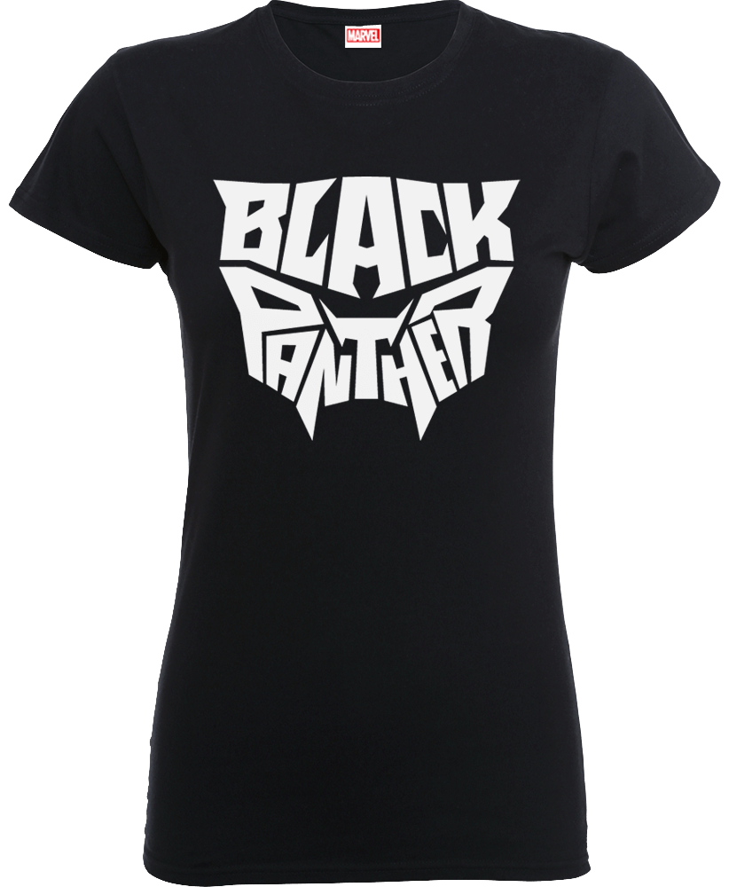 T-Shirt Black Panther Emblem - Nero - Donna - XXL