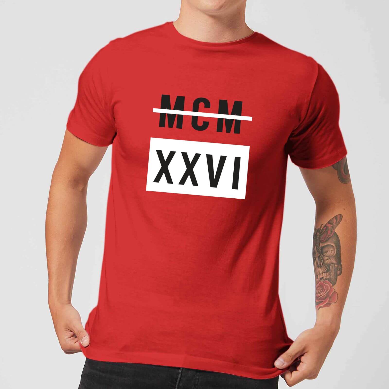 MCM Roman T-Shirt - Red - M - Red