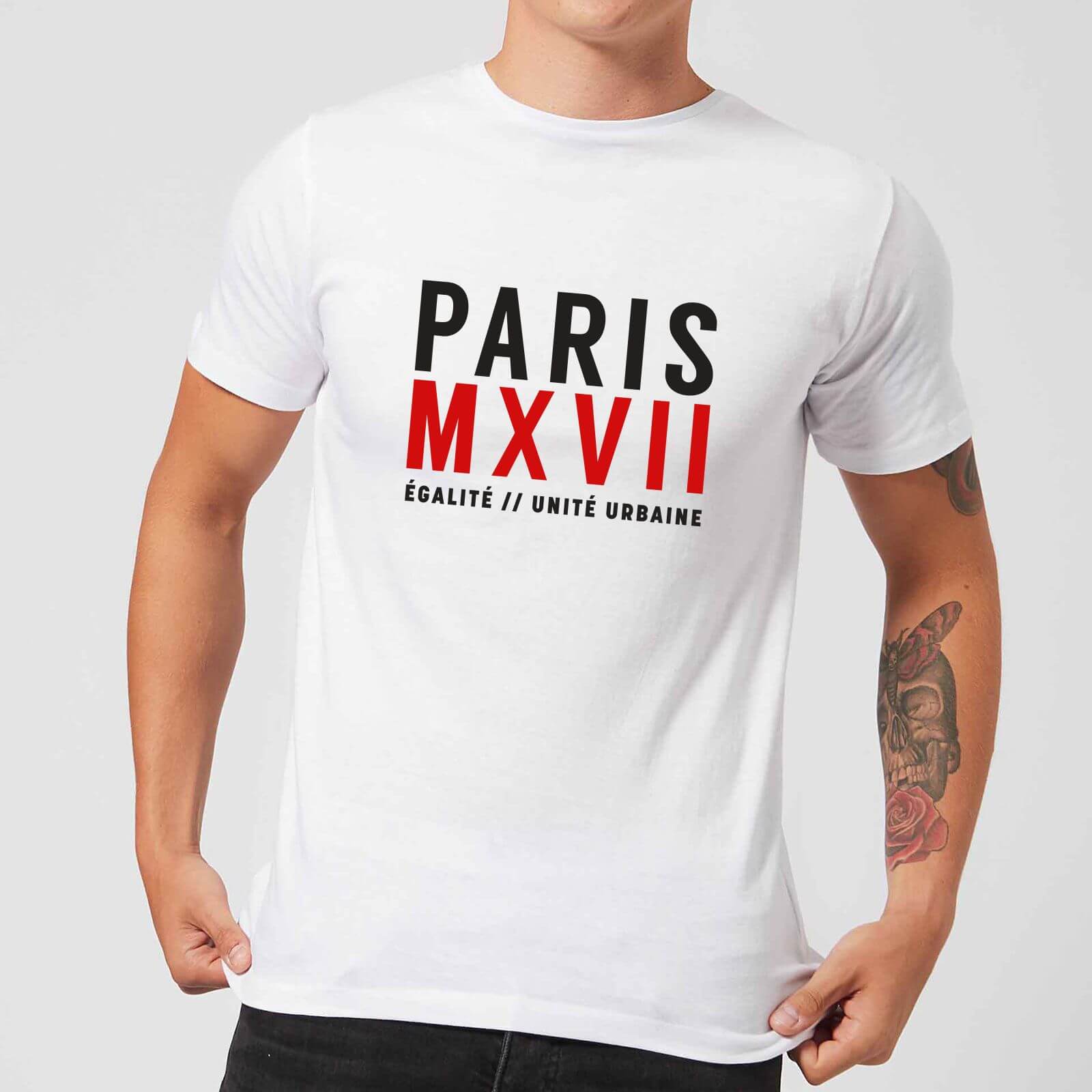 Paris Unite Urbaine T-Shirt - White - 3XL - White