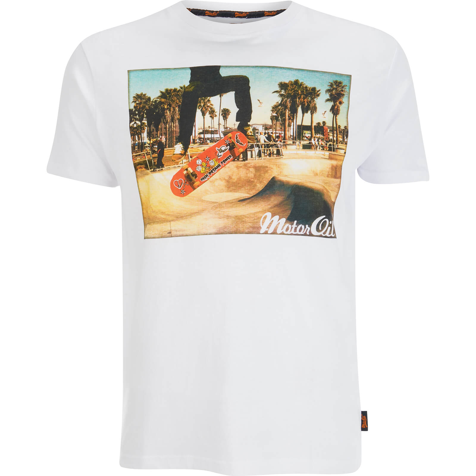 T-Shirt Homme Halfpipe Brave Soul - Blanc - M - Blanc