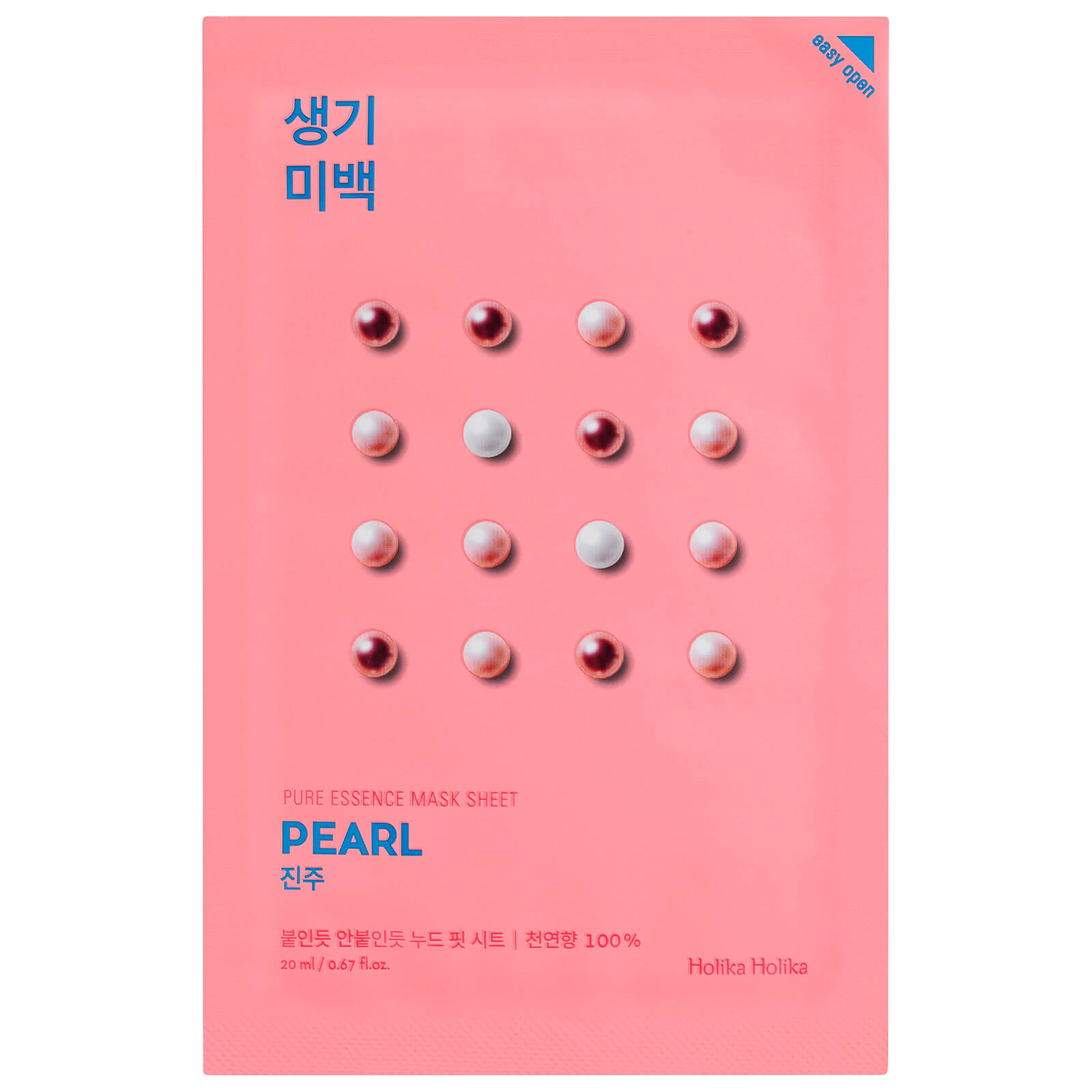 Holika Holika Pure Essence Mask Sheet 20ml (Various Options) - Pearl