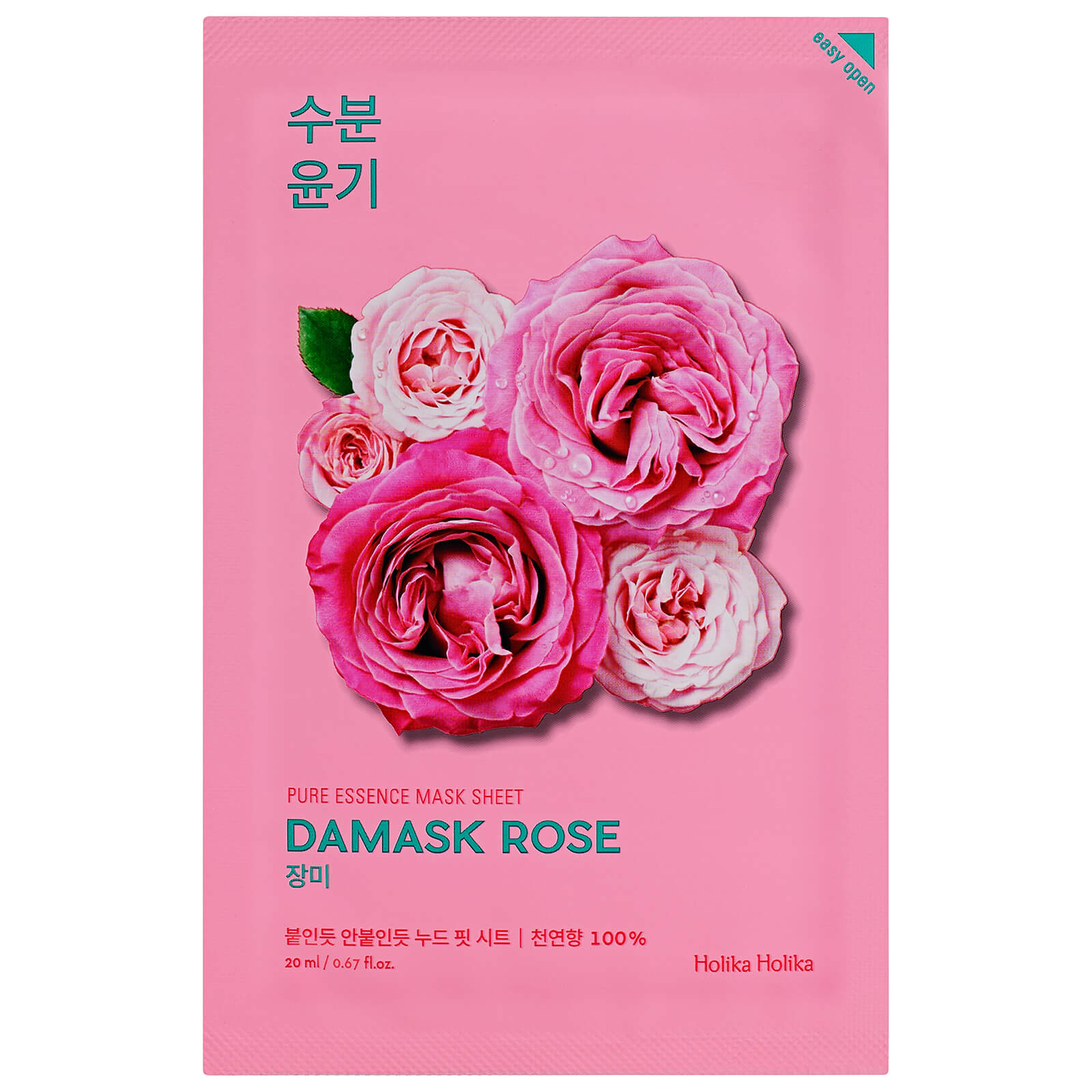 Holika Holika Pure Essence Mask Sheet 20ml (Various Options) - Damask Rose