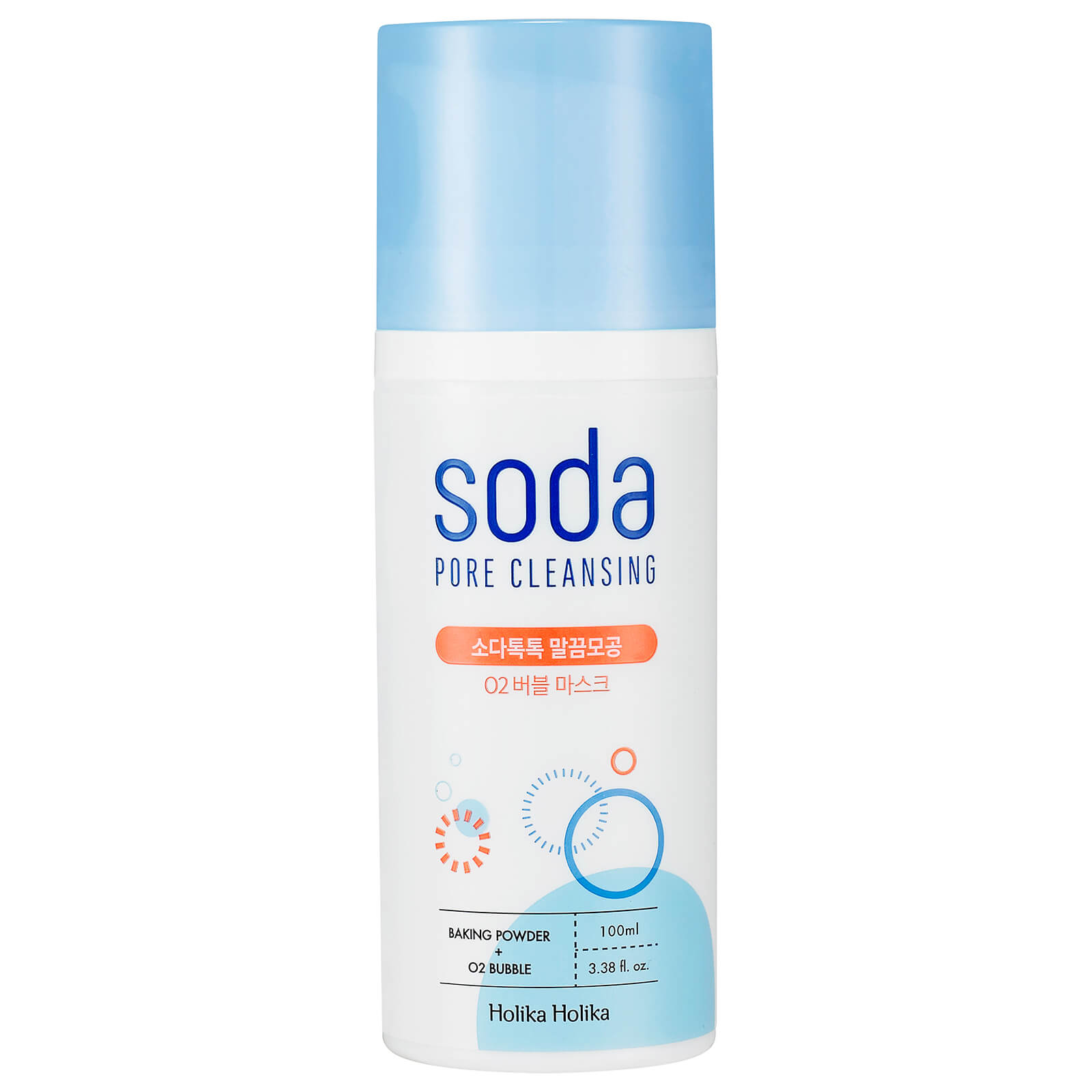 

Holika Holika Soda Pore Cleansing O2 Bubble Mask