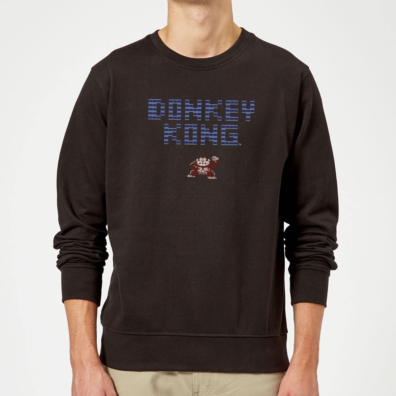 

Sweat Homme Logo Rétro Donkey Kong - Noir - L