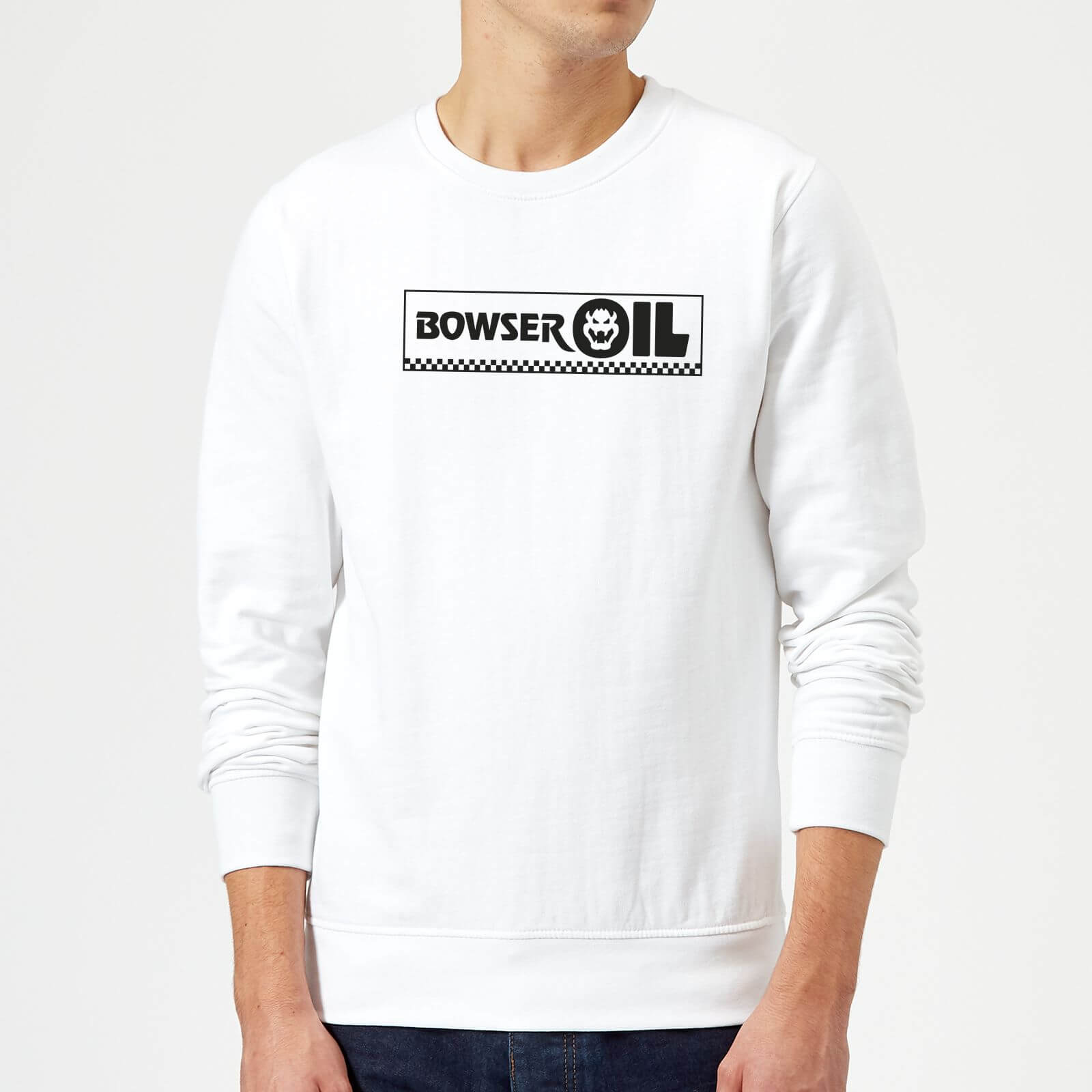 

Sweat Homme Super Mario Bowser Oil - Nintendo - Blanc - M - Blanc