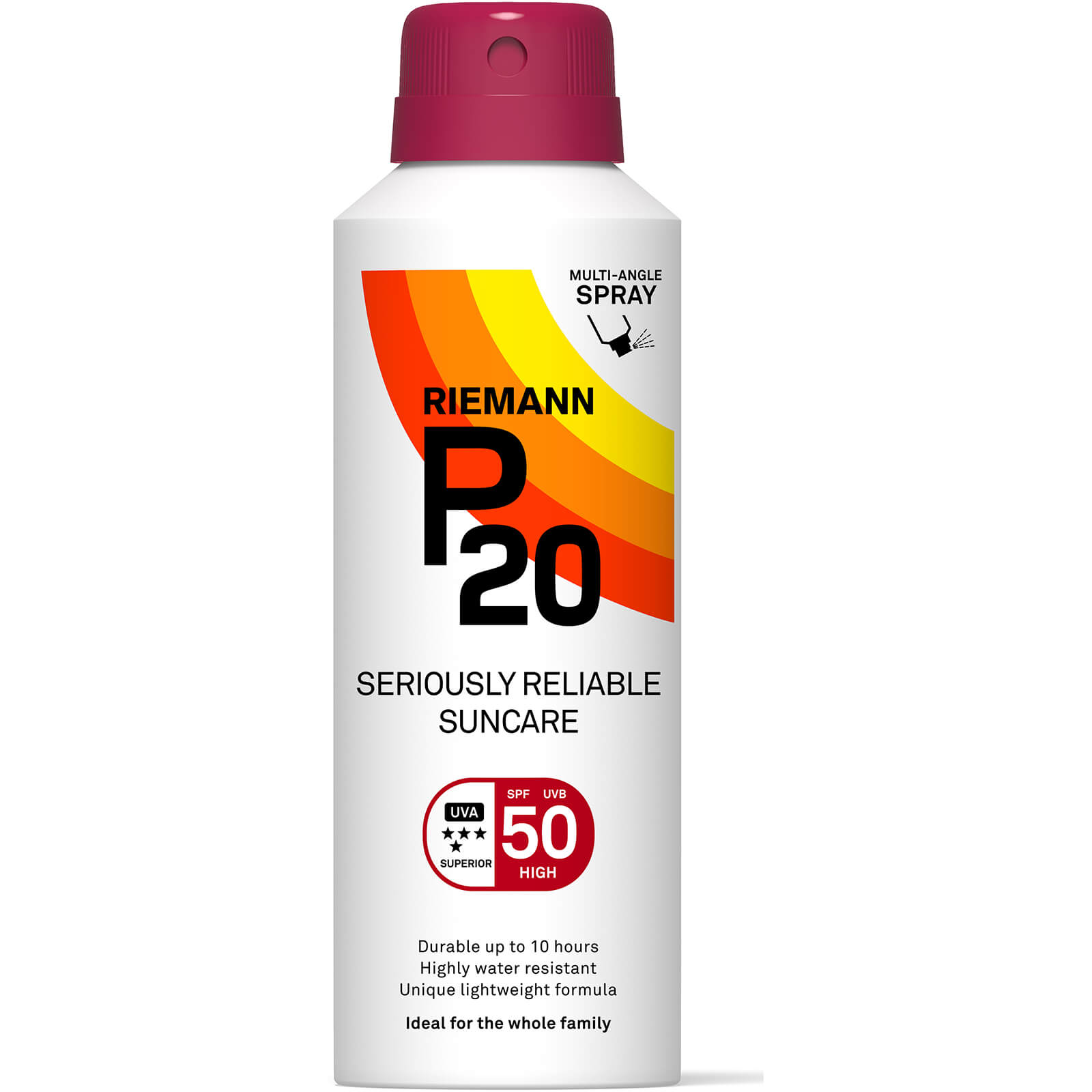 Riemann P20 Sun Protection Continuous Spray SPF50 150ml