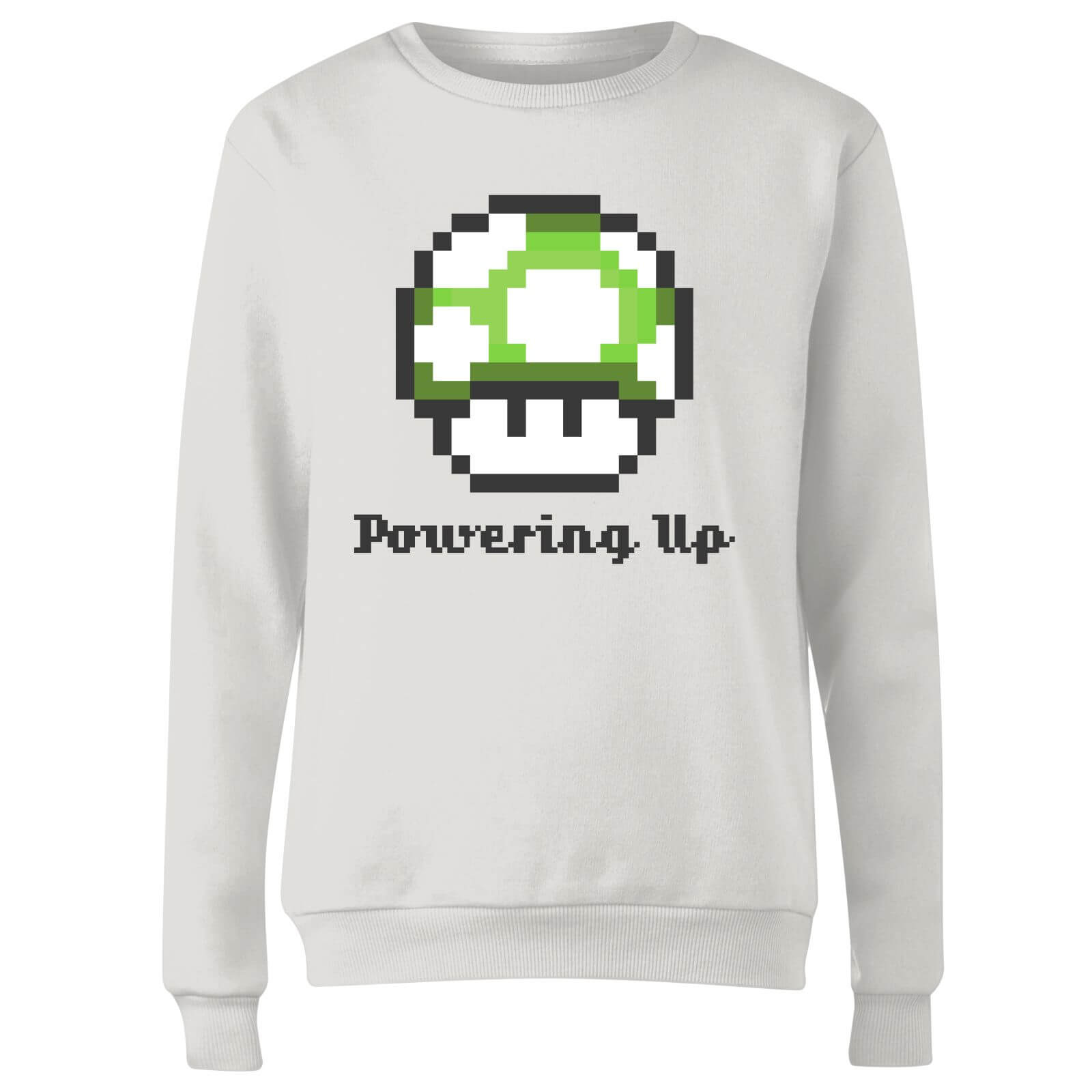 

Sweat Femme Super Mario Powering Up - Nintendo - Blanc - S - Blanc