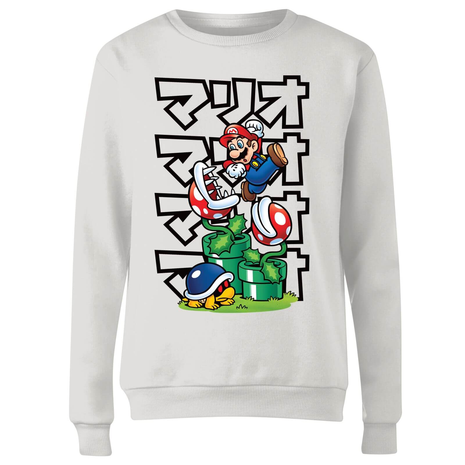 

Sweat Femme Super Mario Piranha Plant Japanese - Nintendo - Blanc - L