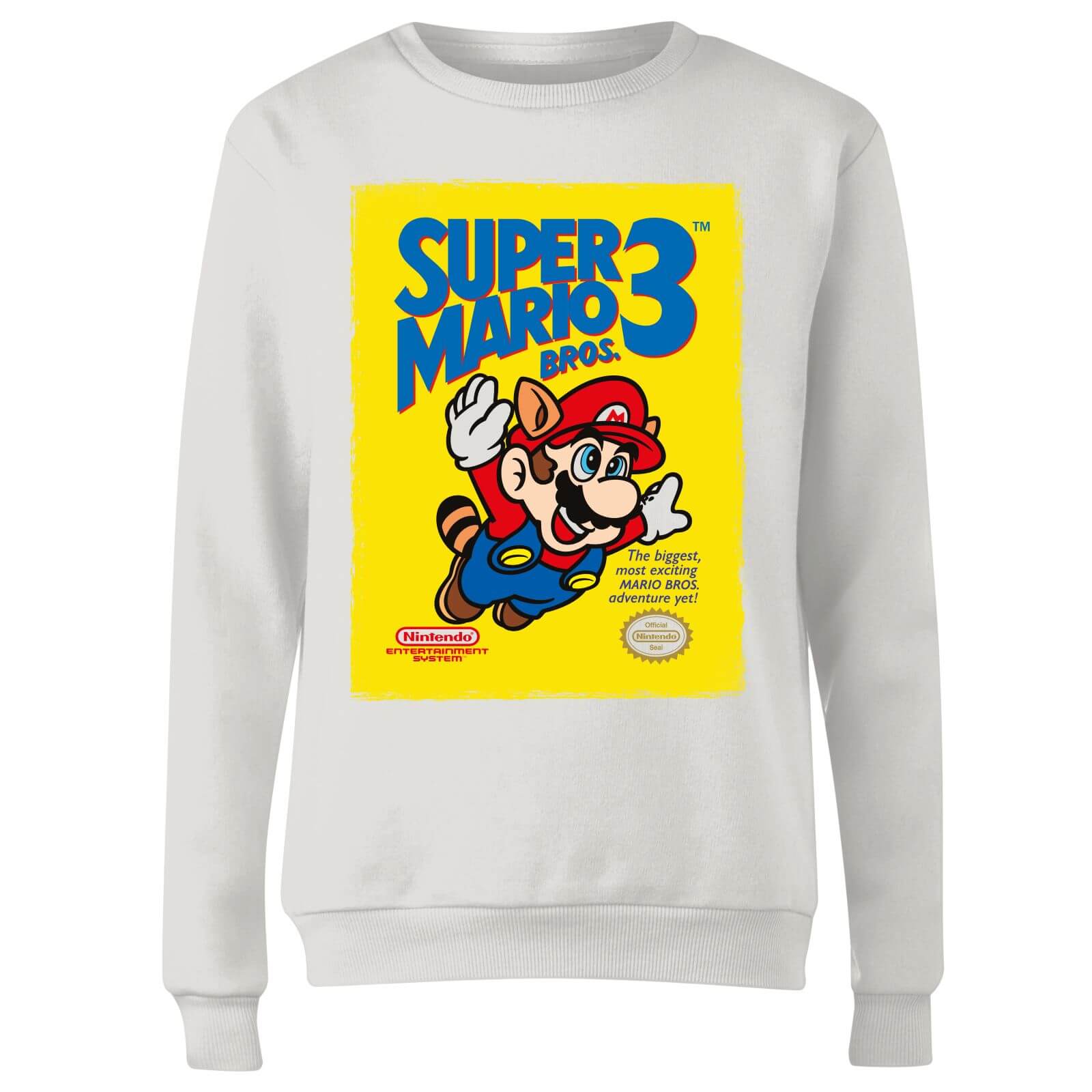 

Sweat Femme Super Mario Bros 3 - Nintendo - Blanc - L - Blanc
