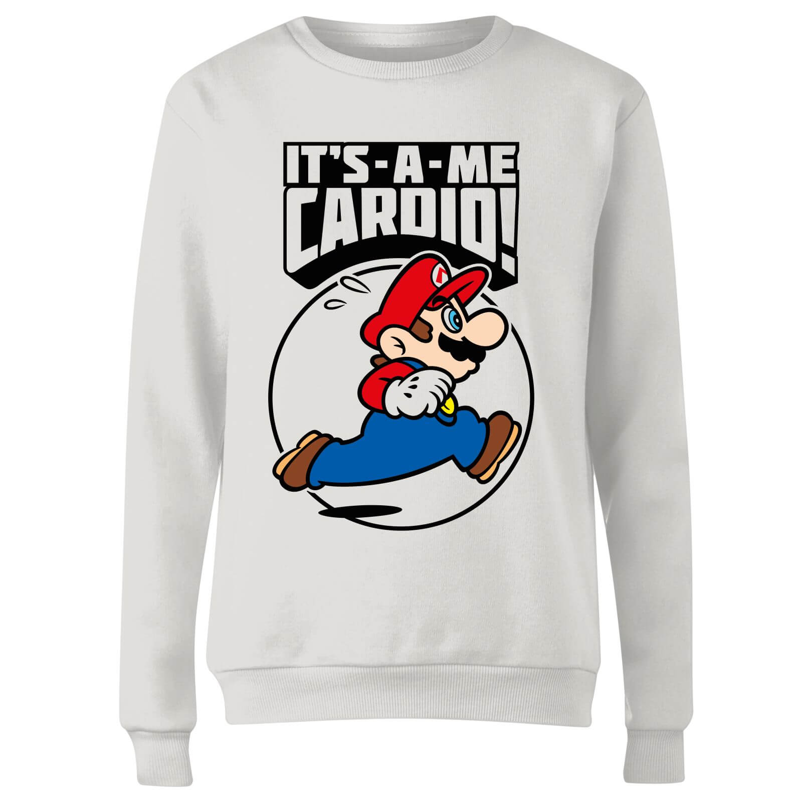 Nintendo Super Mario Cardio Women's Sweatshirt - White - XS