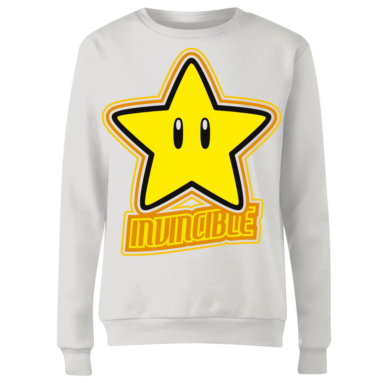 

Sweat Femme Super Mario Invincible - Nintendo - Blanc - S