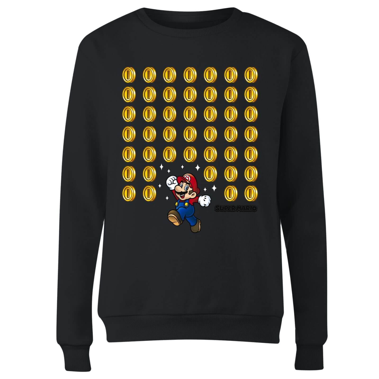 

Sweat Femme Super Mario Coin Drop - Nintendo - Noir - 5XL - Noir