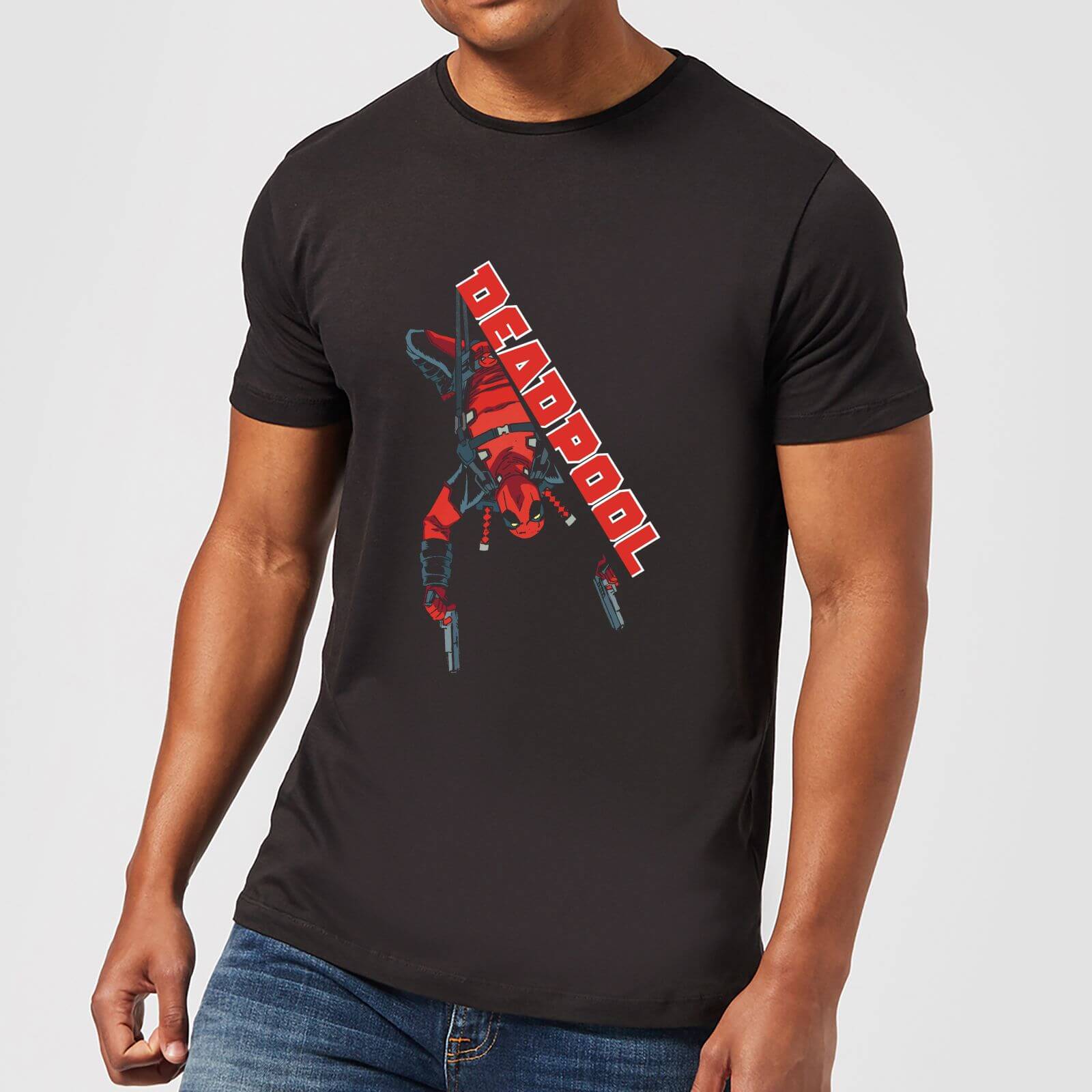 

T-Shirt Homme Deadpool (Marvel) Hang Split - Noir - XS