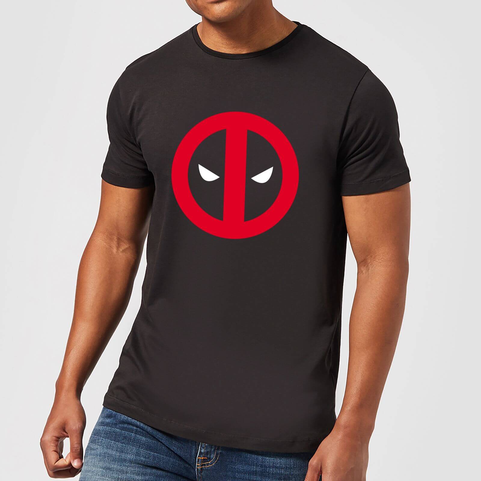 Marvel Deadpool Clean Logo T-Shirt - Black - 3XL