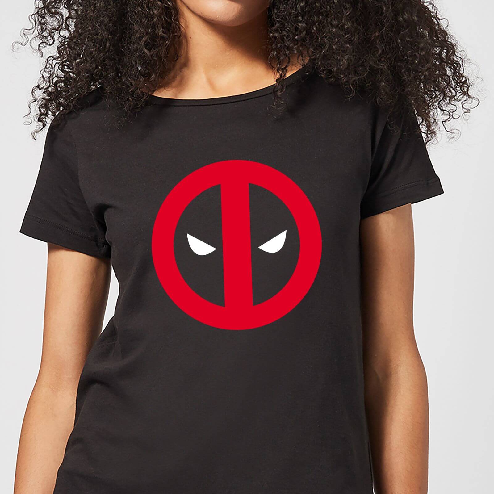 Marvel Deadpool Clean Logo Women's T-Shirt - Black - 4XL