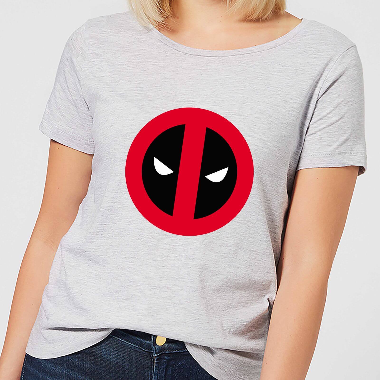 Marvel Deadpool Clean Logo Women's T-Shirt - Grey - 3XL - Grey