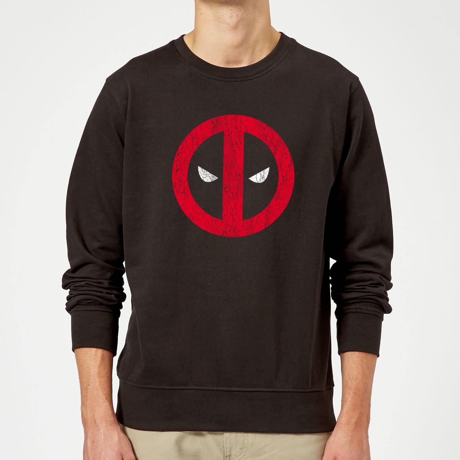 

Felpa Marvel Deadpool Deadpool Cracked Logo - Nero - XL