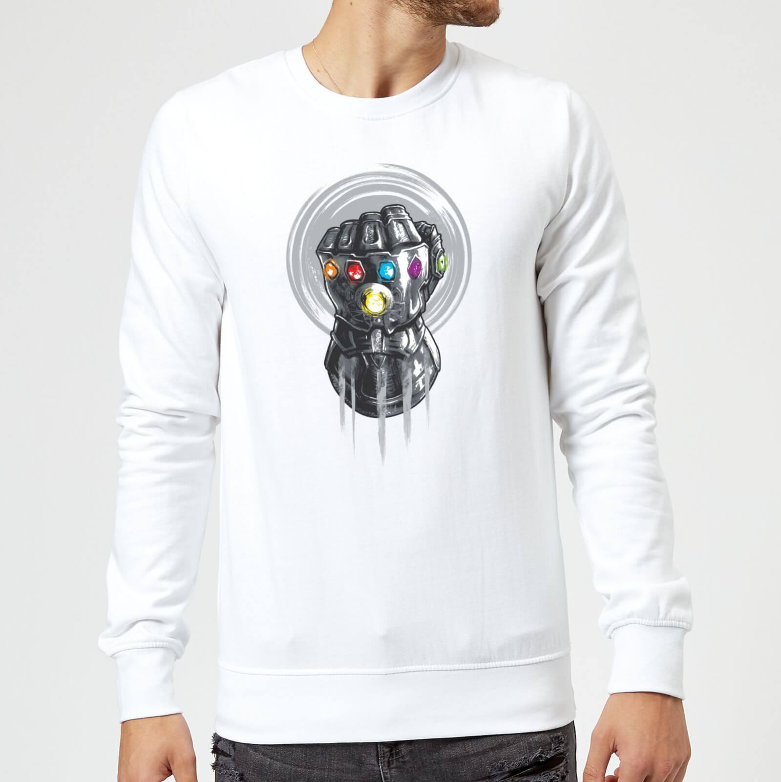 

Felpa Marvel Avengers Infinity War Thanos Infinite Power Fist - Bianco - XXL