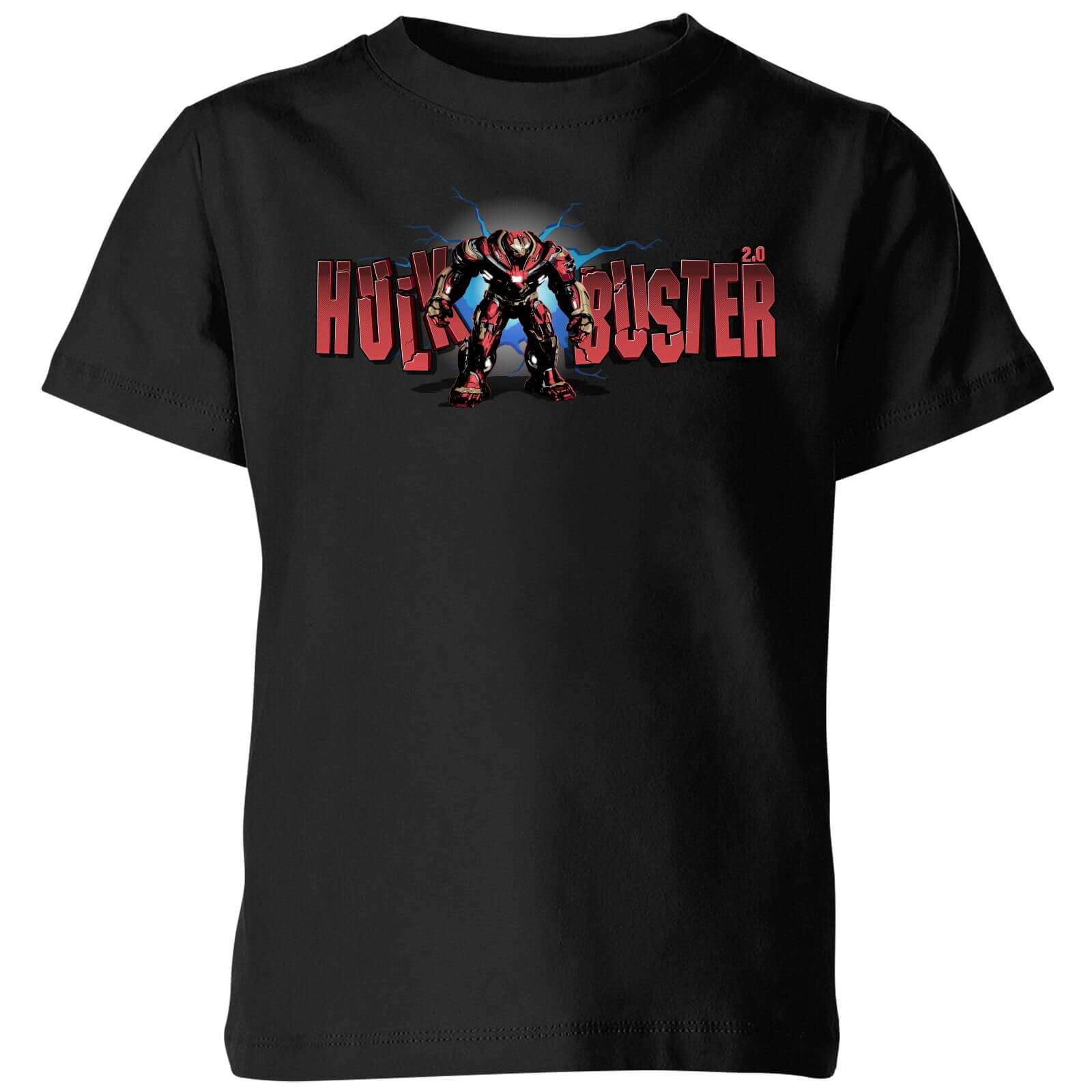 

T-Shirt Marvel Avengers Infinity War Hulkbuster 2.0 - Nero - Bambini - 3-4 Anni