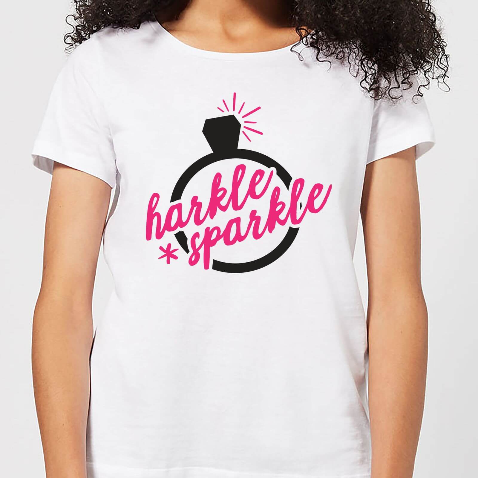 Harkle Sparkle Women's T-Shirt - White - 4XL - White