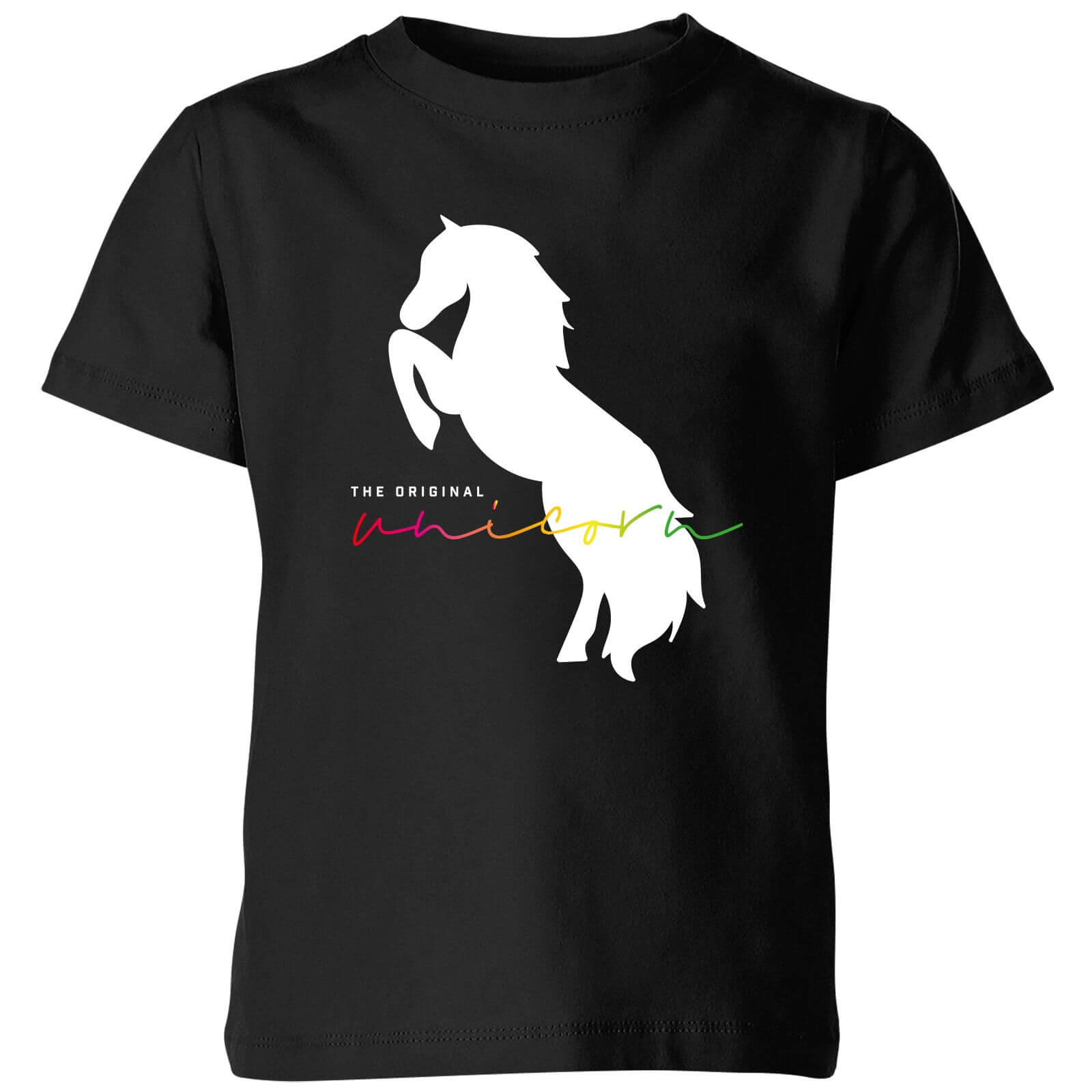 The Original Unicorn Kids' T-Shirt - Black - 5-6 Years - Black