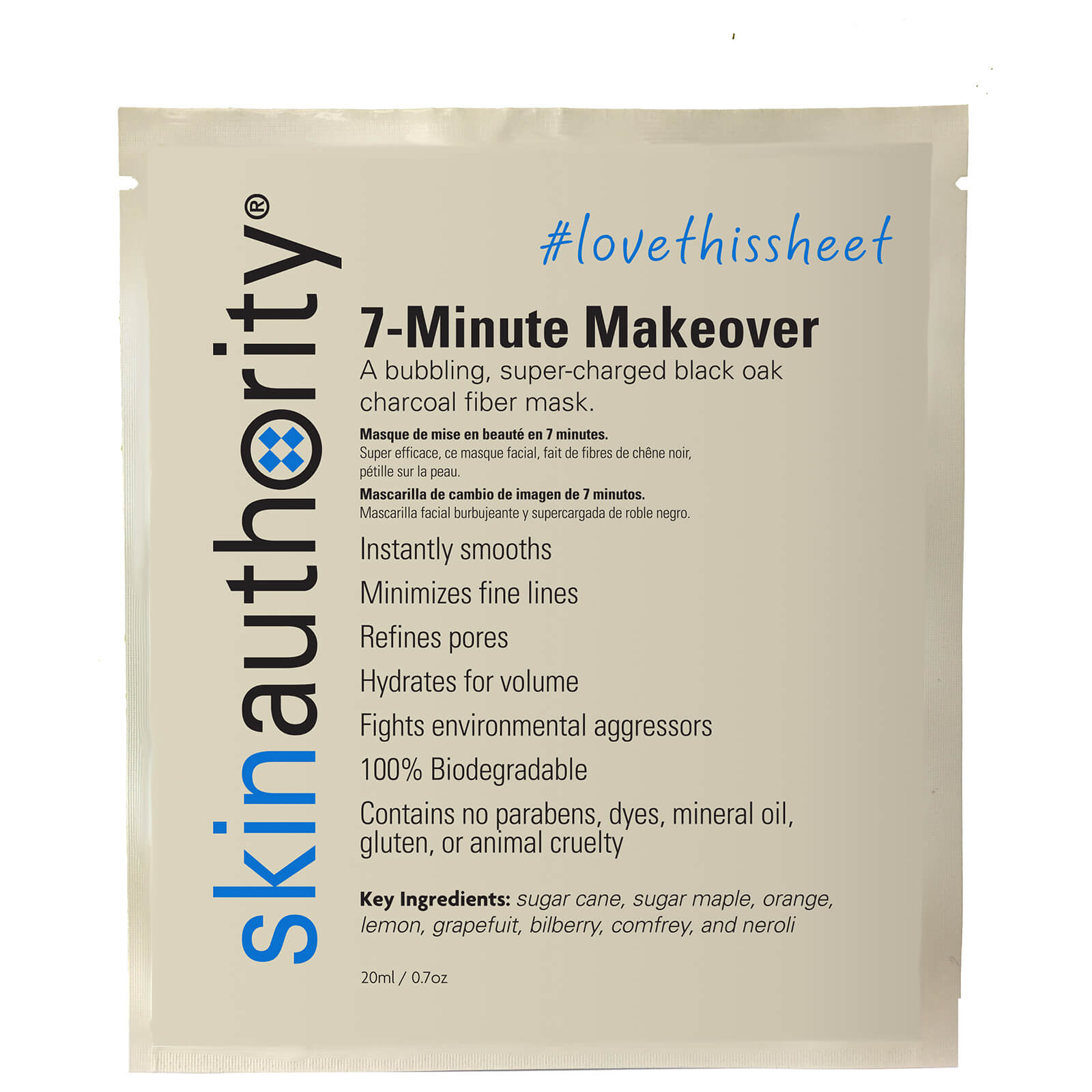 

Skin Authority 7-Minute Makeover Mask