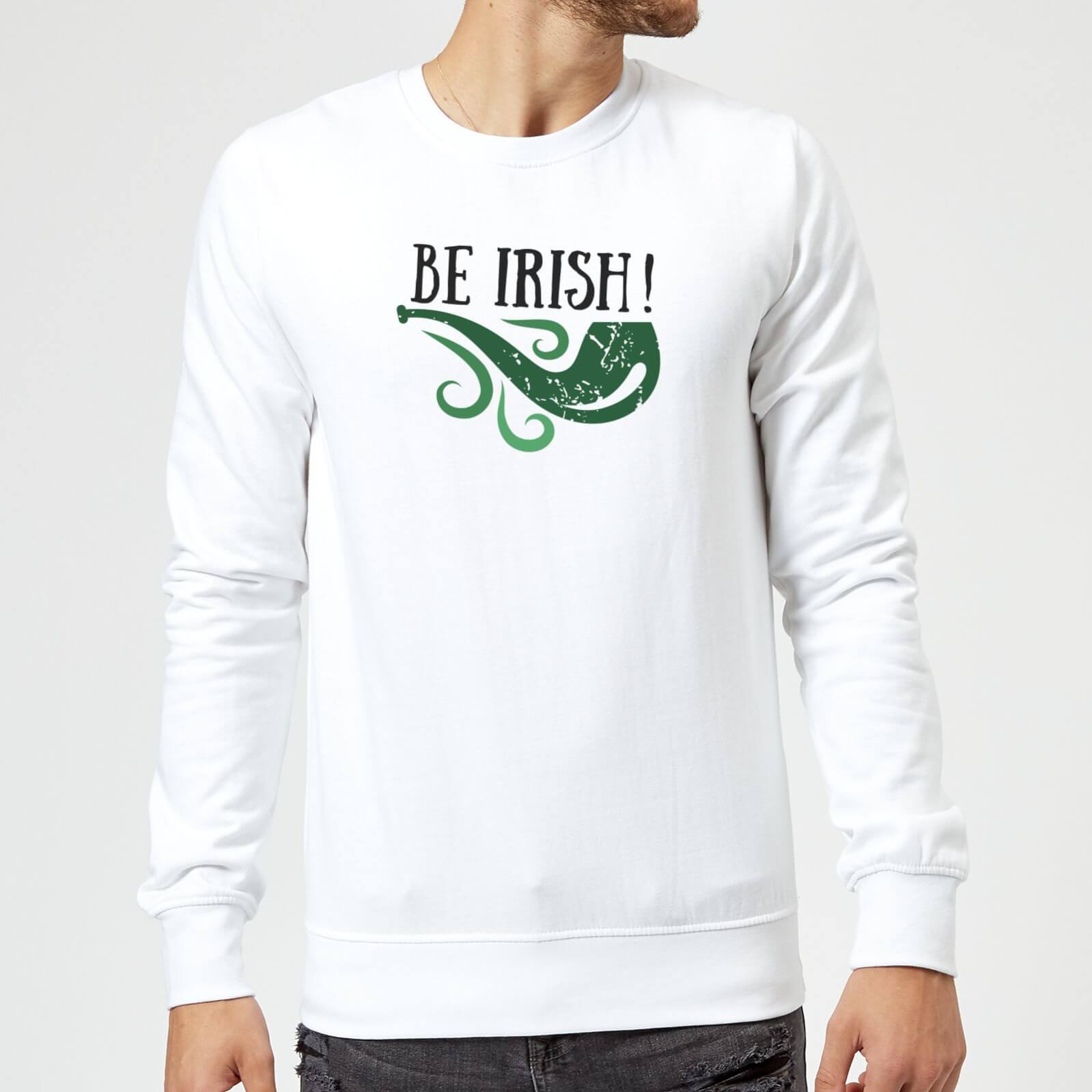 Be Irish Sweatshirt - White - M - White