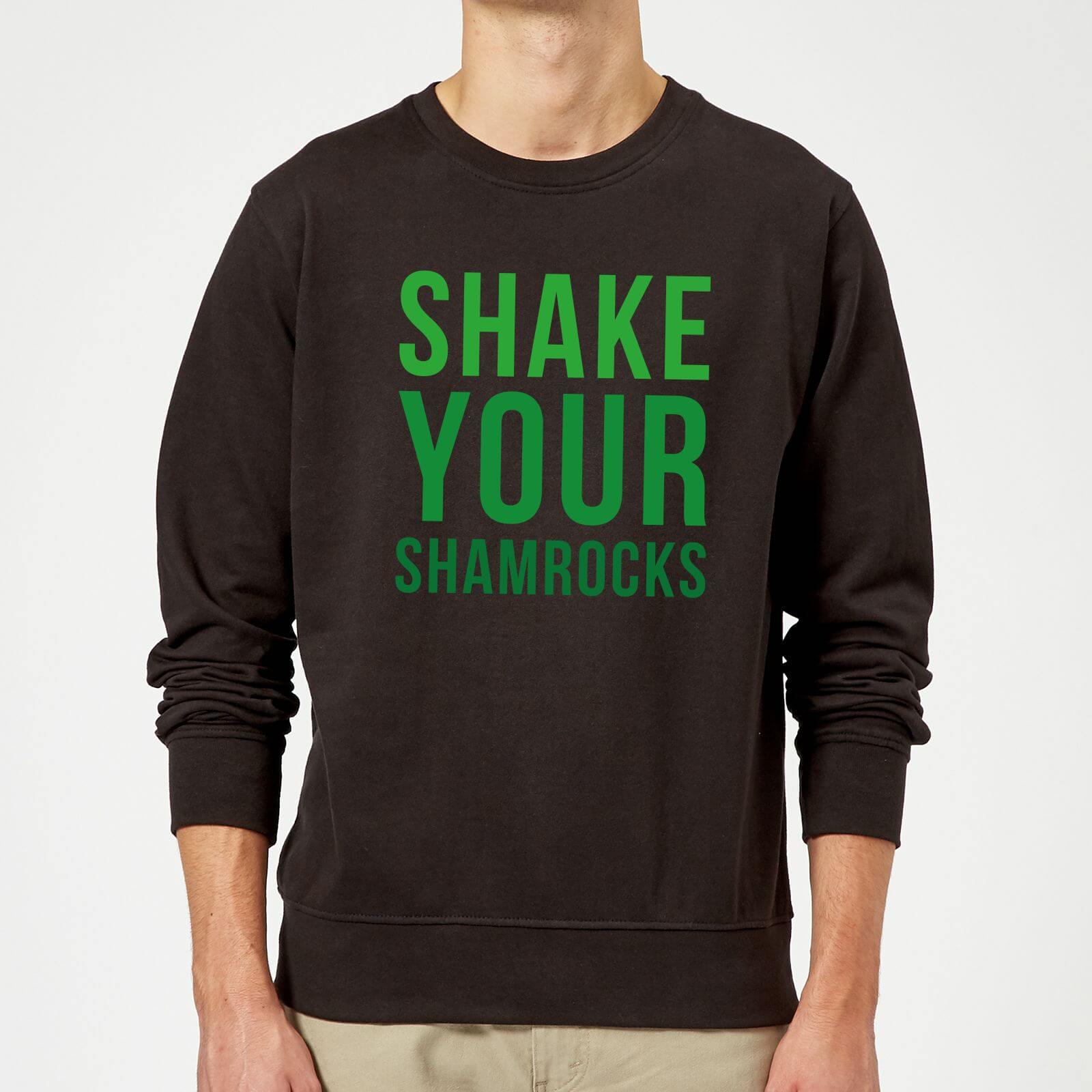 Shake Your Shamrocks Sweatshirt - Black - XXL - Black