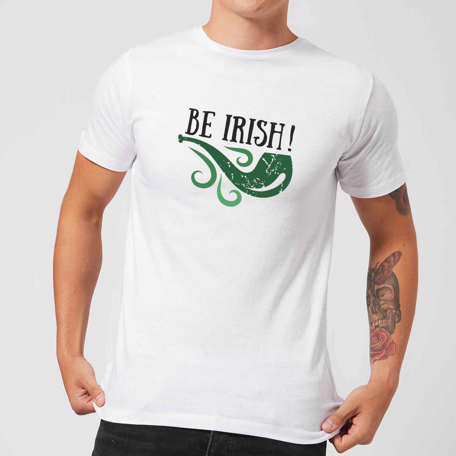 Be Irish T-Shirt - White - M - White