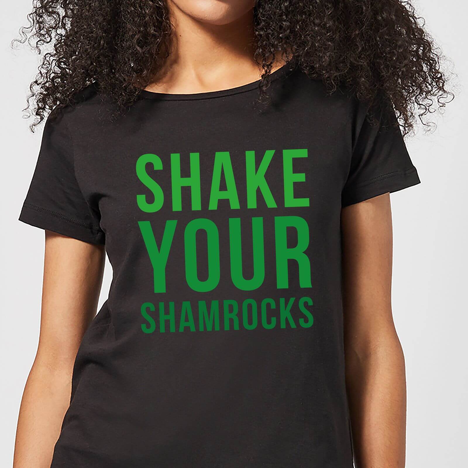 Shake Your Shamrocks Women's T-Shirt - Black - L - Black