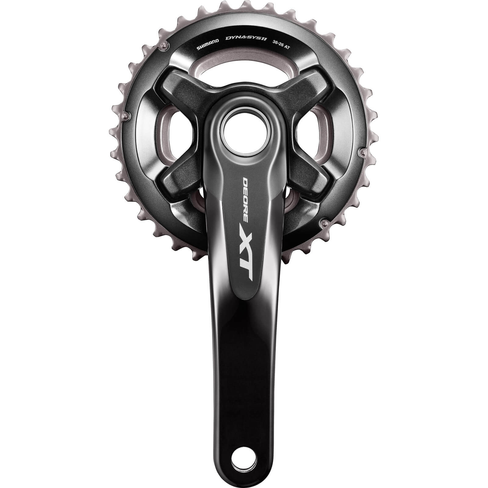 Shimano FC-M8000 Deore XT Chainset 11-Speed - Black - 36/26T - 170mm