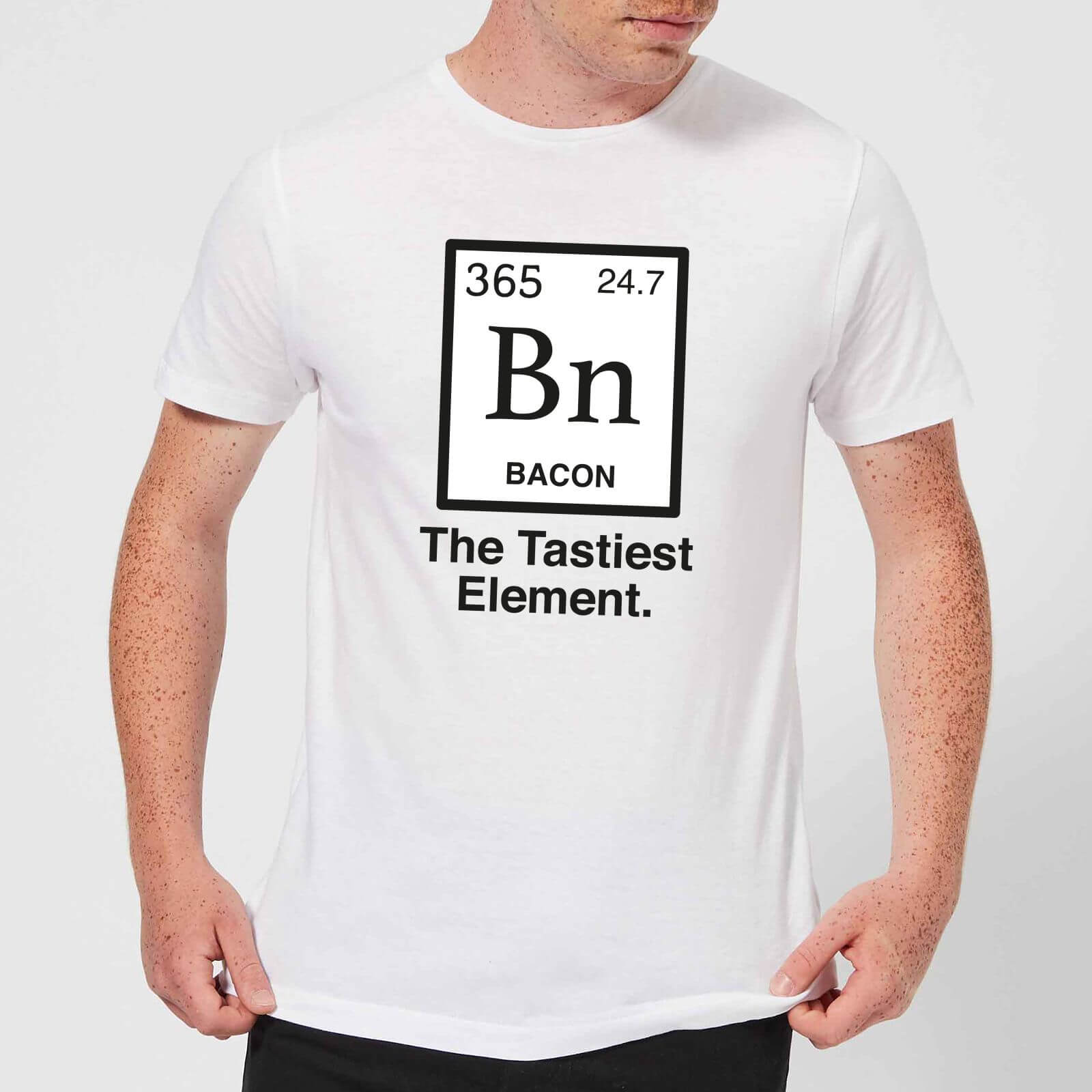 Bacon Element T-Shirt - White - S