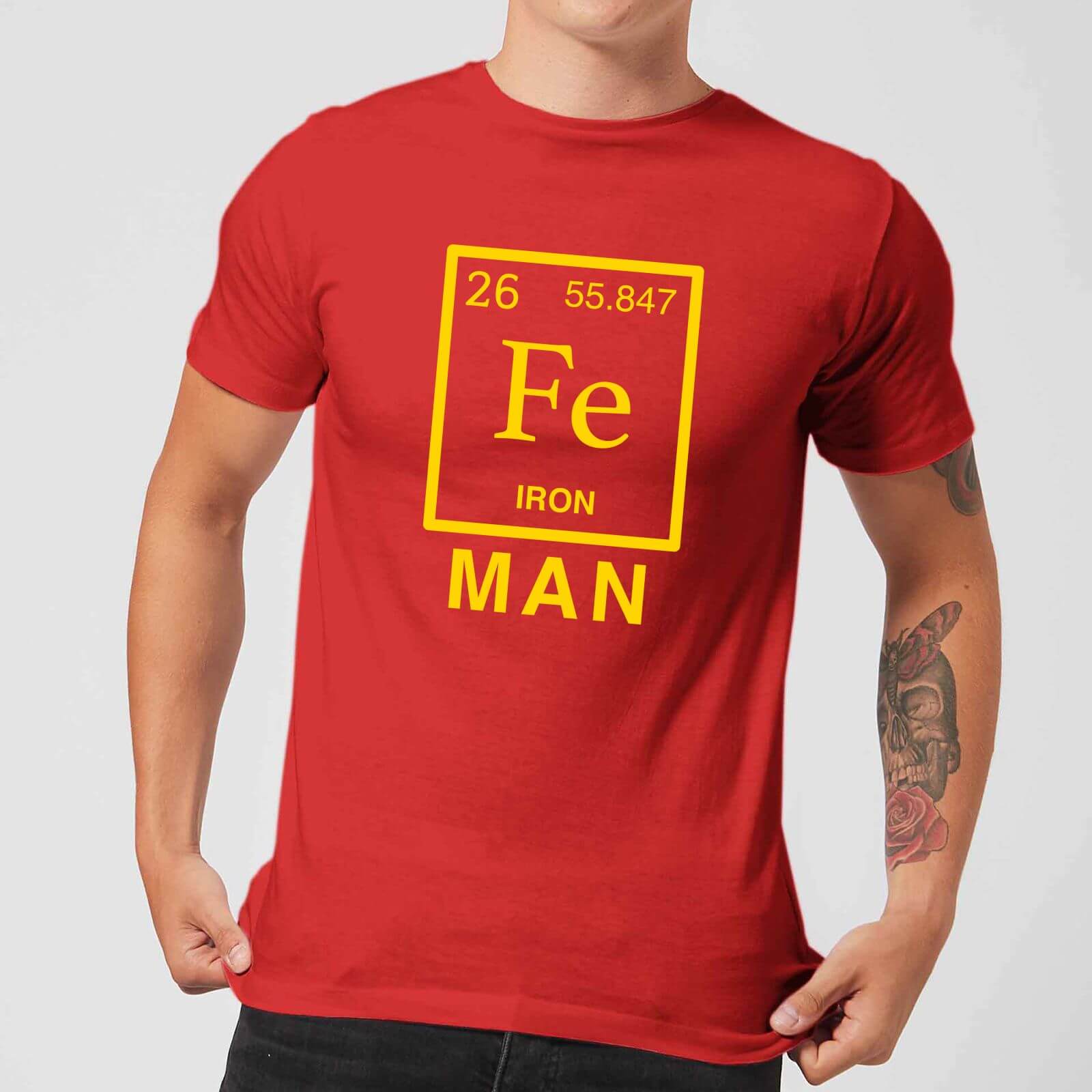Fe Man T-Shirt - Red - M