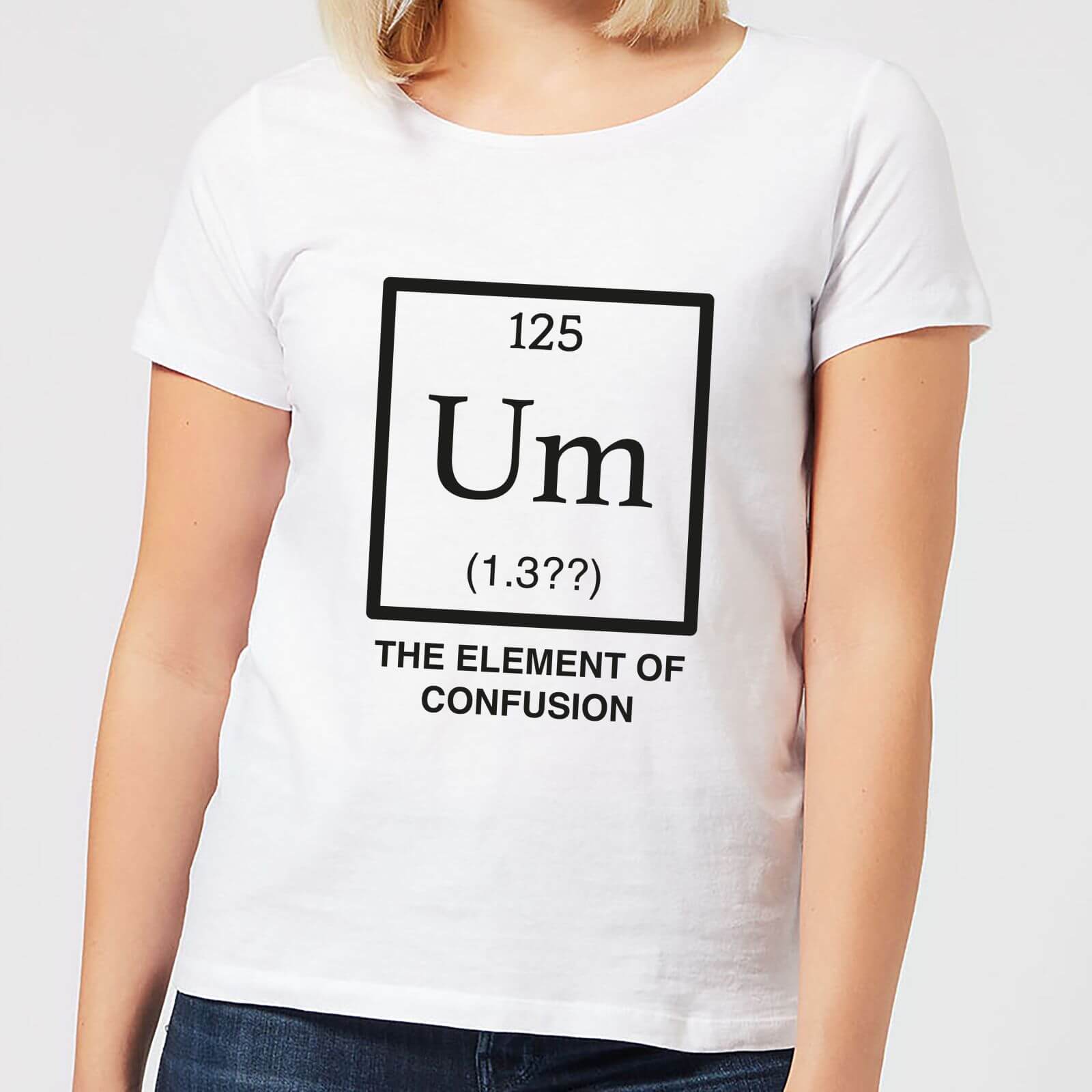 The Element Of Confusion Women's T-Shirt - White - 4XL - White