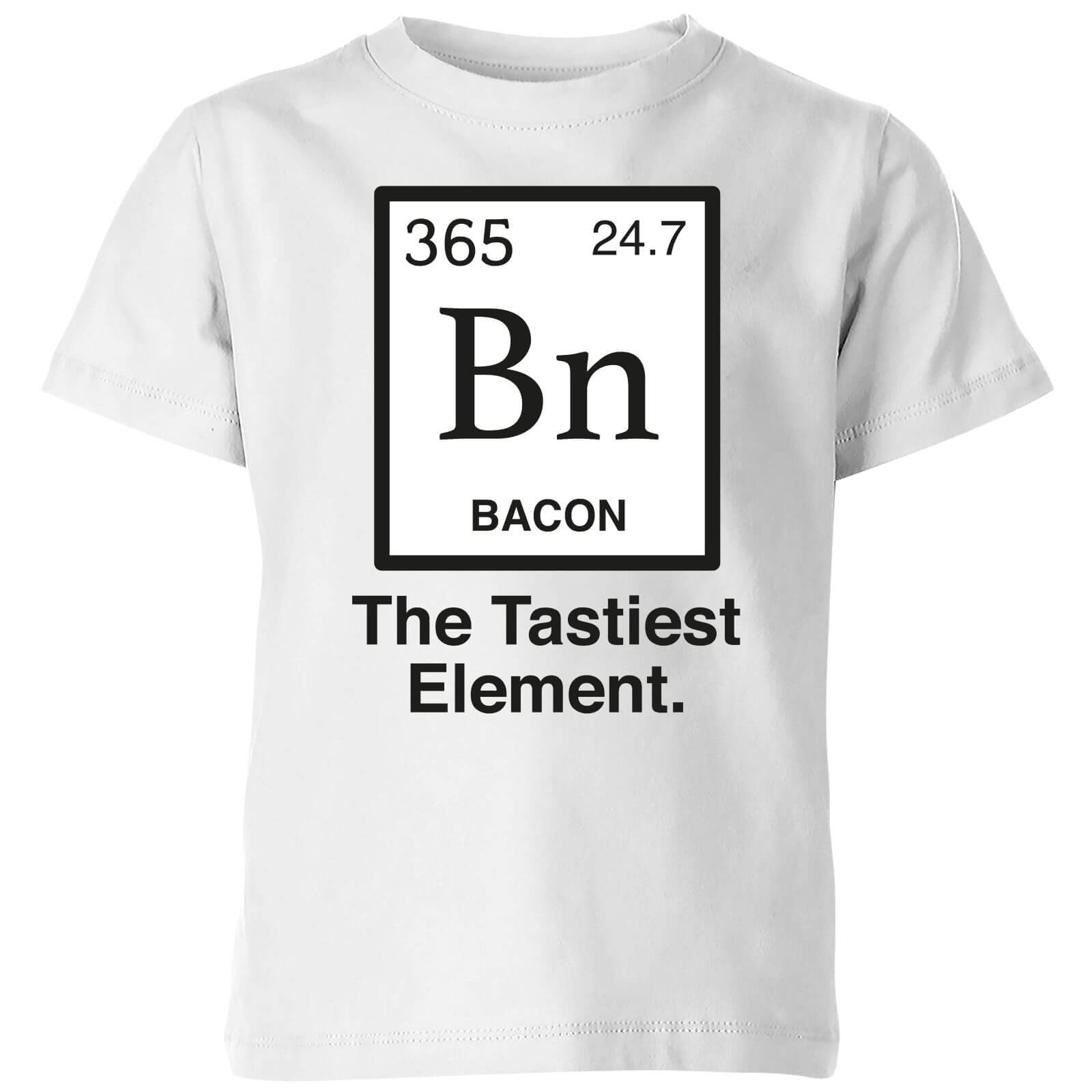 Bacon Element Kids' T-Shirt - White - 11-12 Years - White